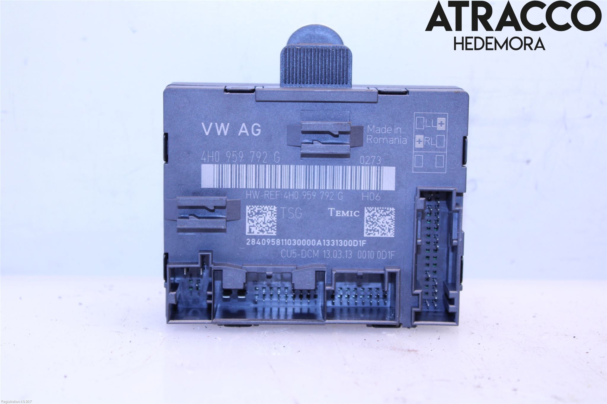 Audi A8/S8 4H 10-17 Styreenhet Dør