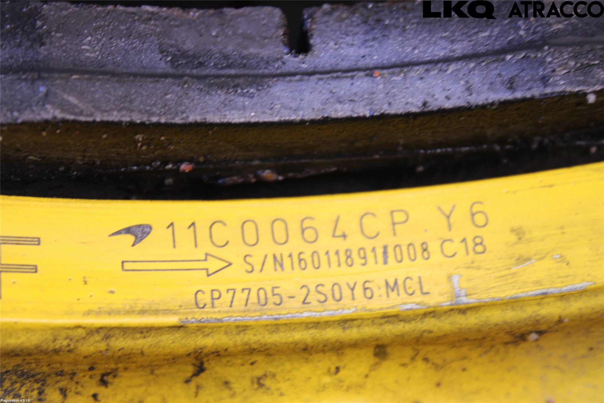 McLAREN Bremsecaliper Foran Høyre