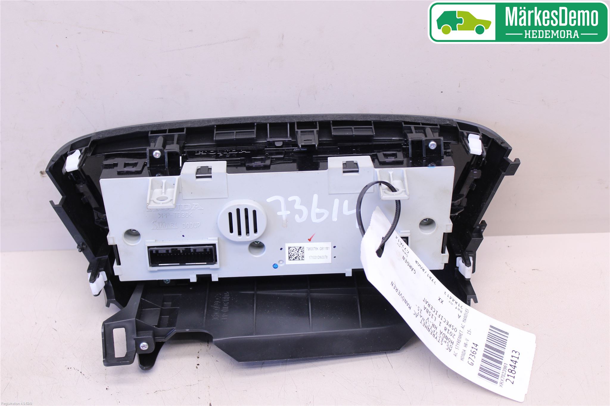 Honda HR-V 15-21 Varme Ac Betjening-Display