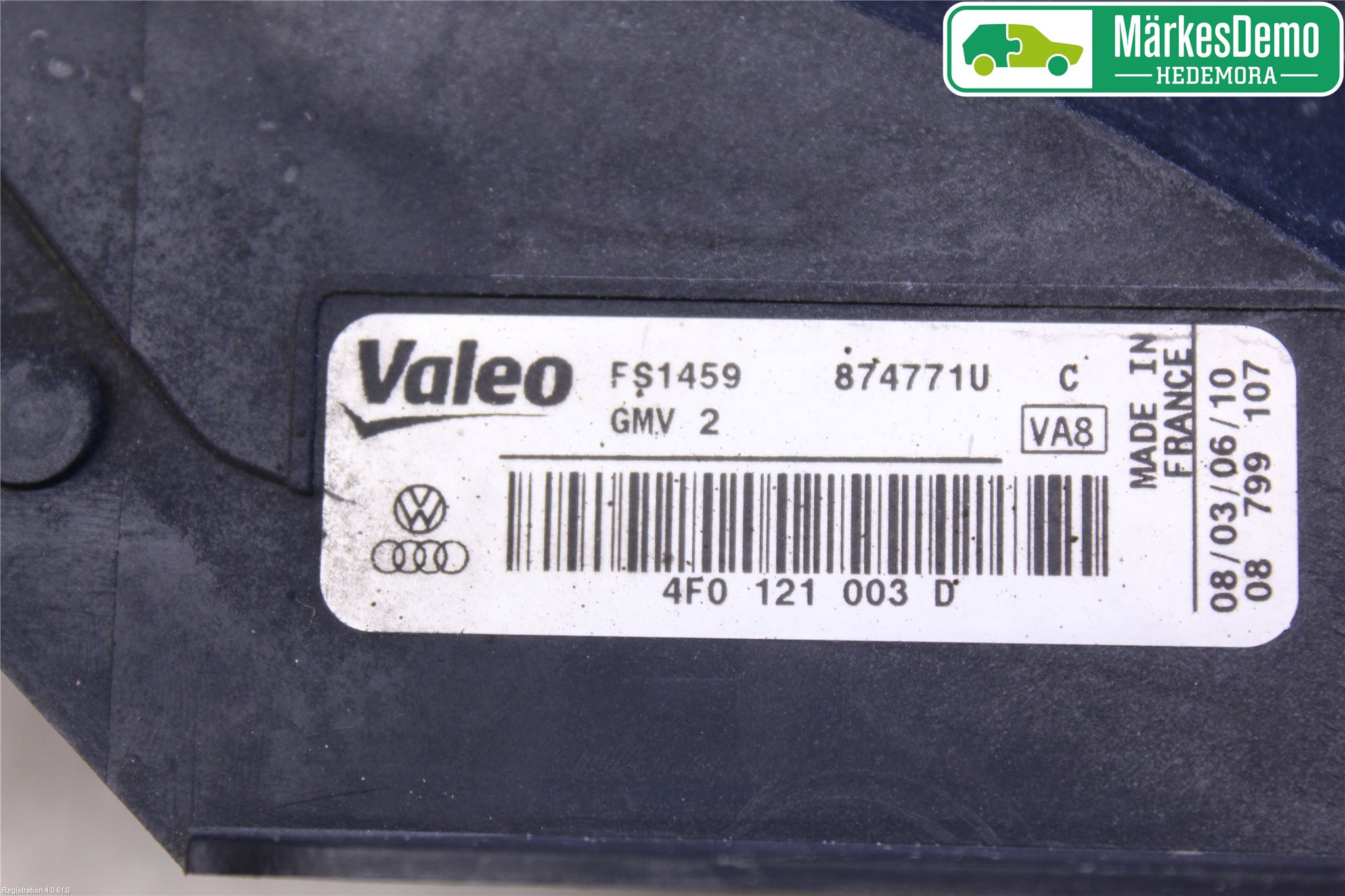 Audi A6/S6     05-11 Kjølevifte Elektrisk