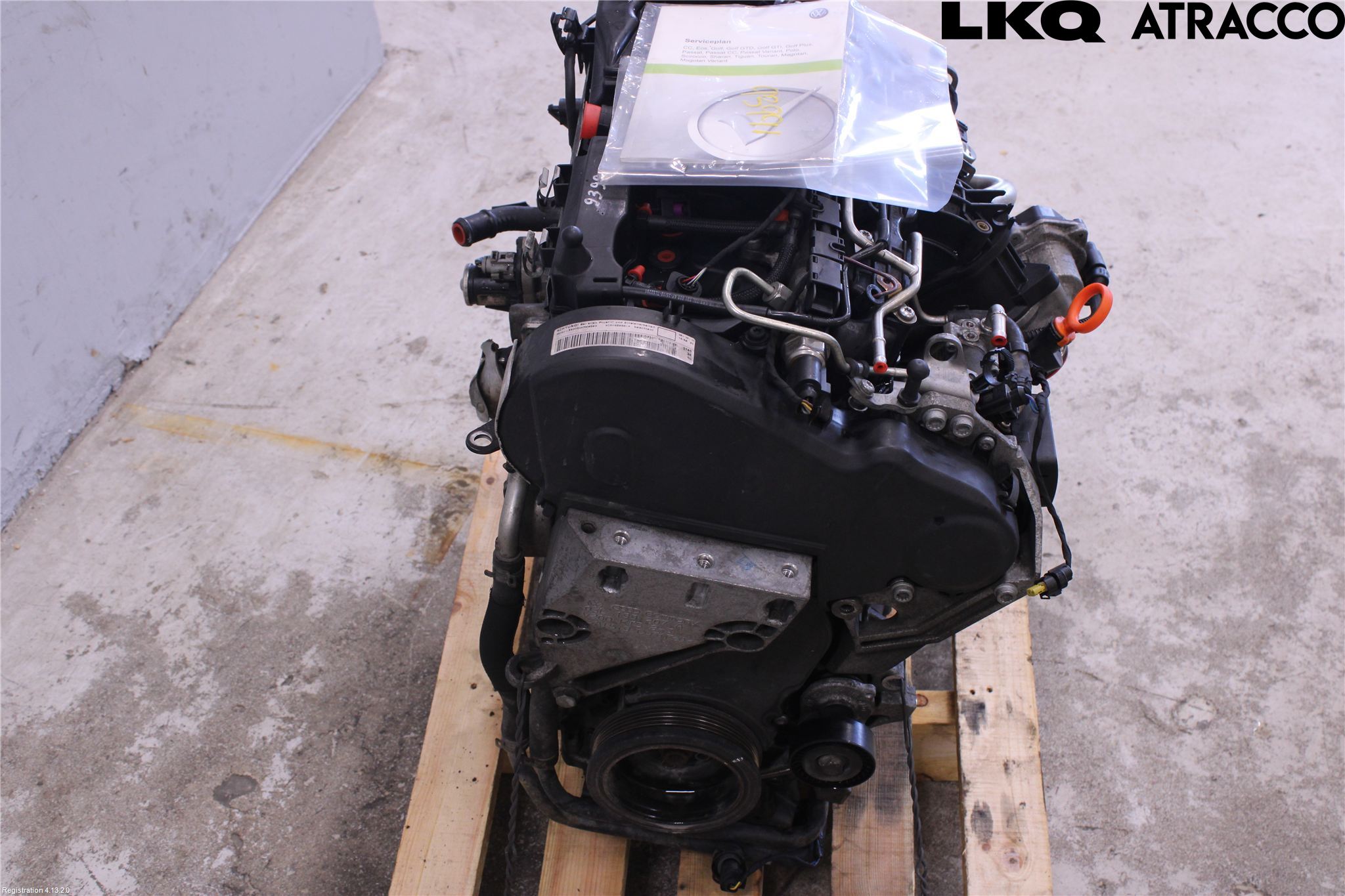 Volkswagen VW POLO 10-17 Motor Diesel