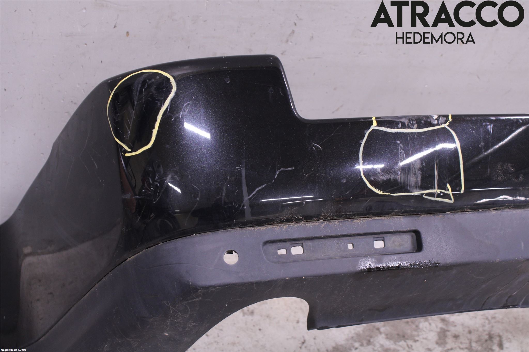 Landrover RANGE ROVER SPORT (L320) 10-13 Støtfanger Bak Overtrekk