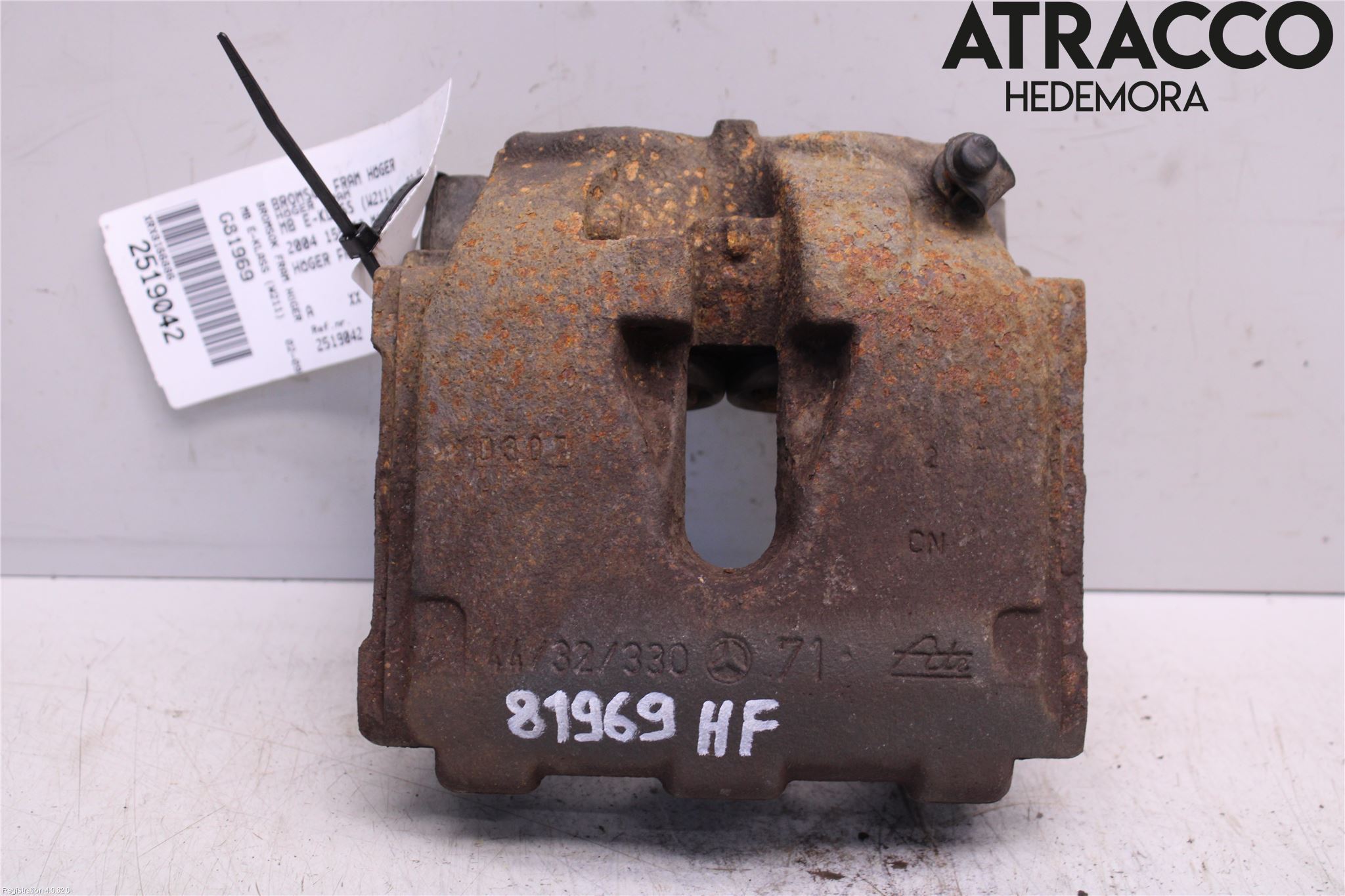 Mercedes-Benz MB E-KLASS (W211) 02-09 Bremsecaliper Foran Høyre