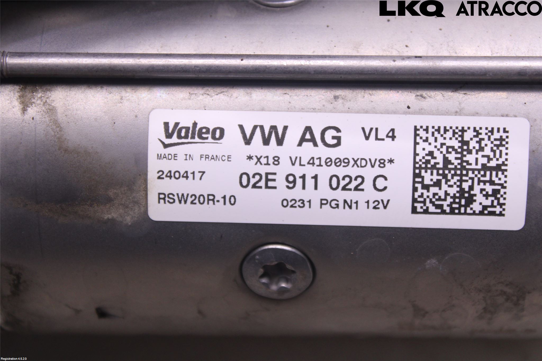 Volkswagen VW PASSAT 15-19 Startmotor Diesel