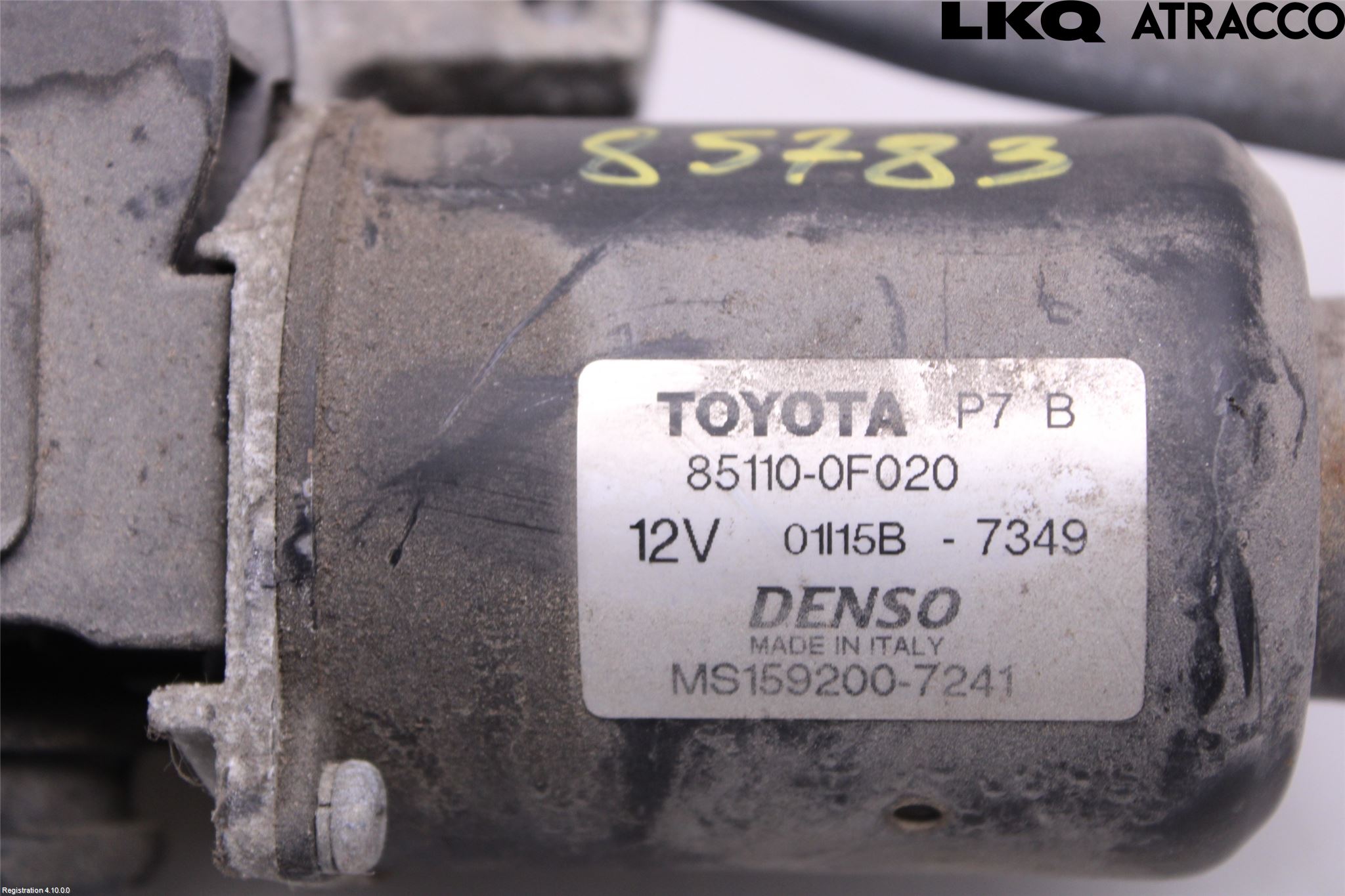 Toyota COROLLA VERSO 04-07 Viskeroverføring Frontrute