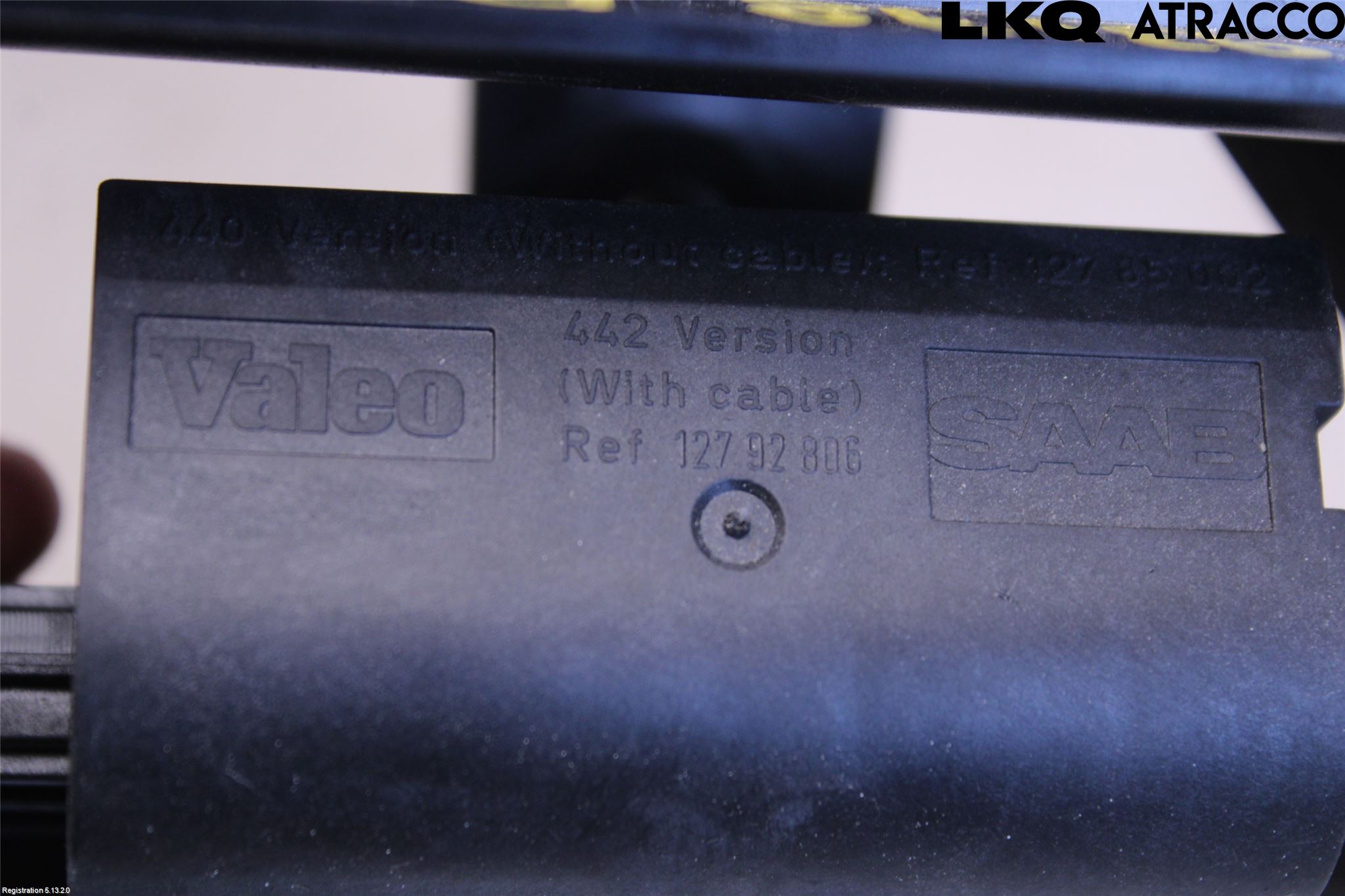 Saab 9-3 VER 2 Bakluke-Lokk Låsekasse
