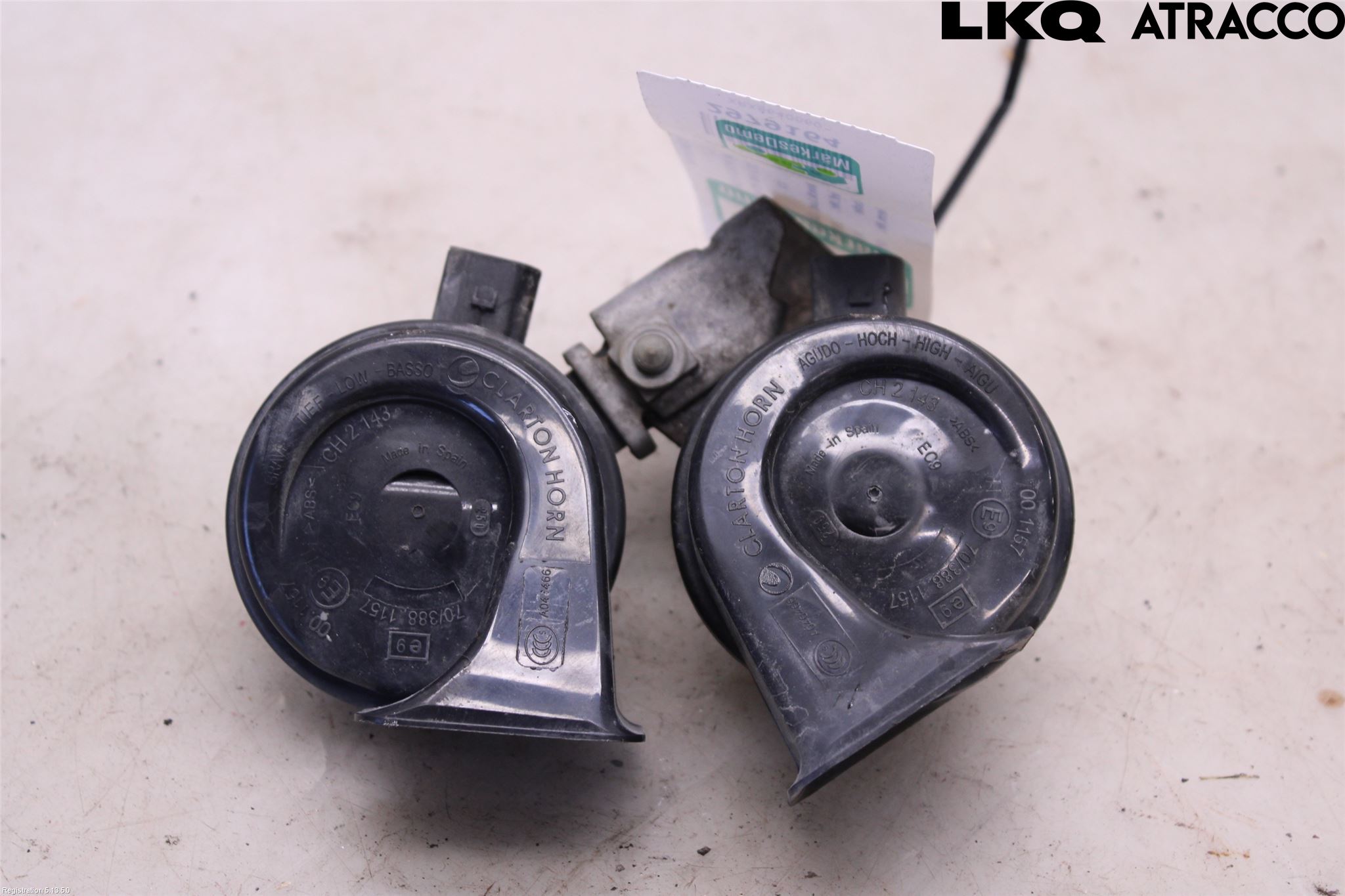 Volkswagen VW POLO 10-17 Signalhorn