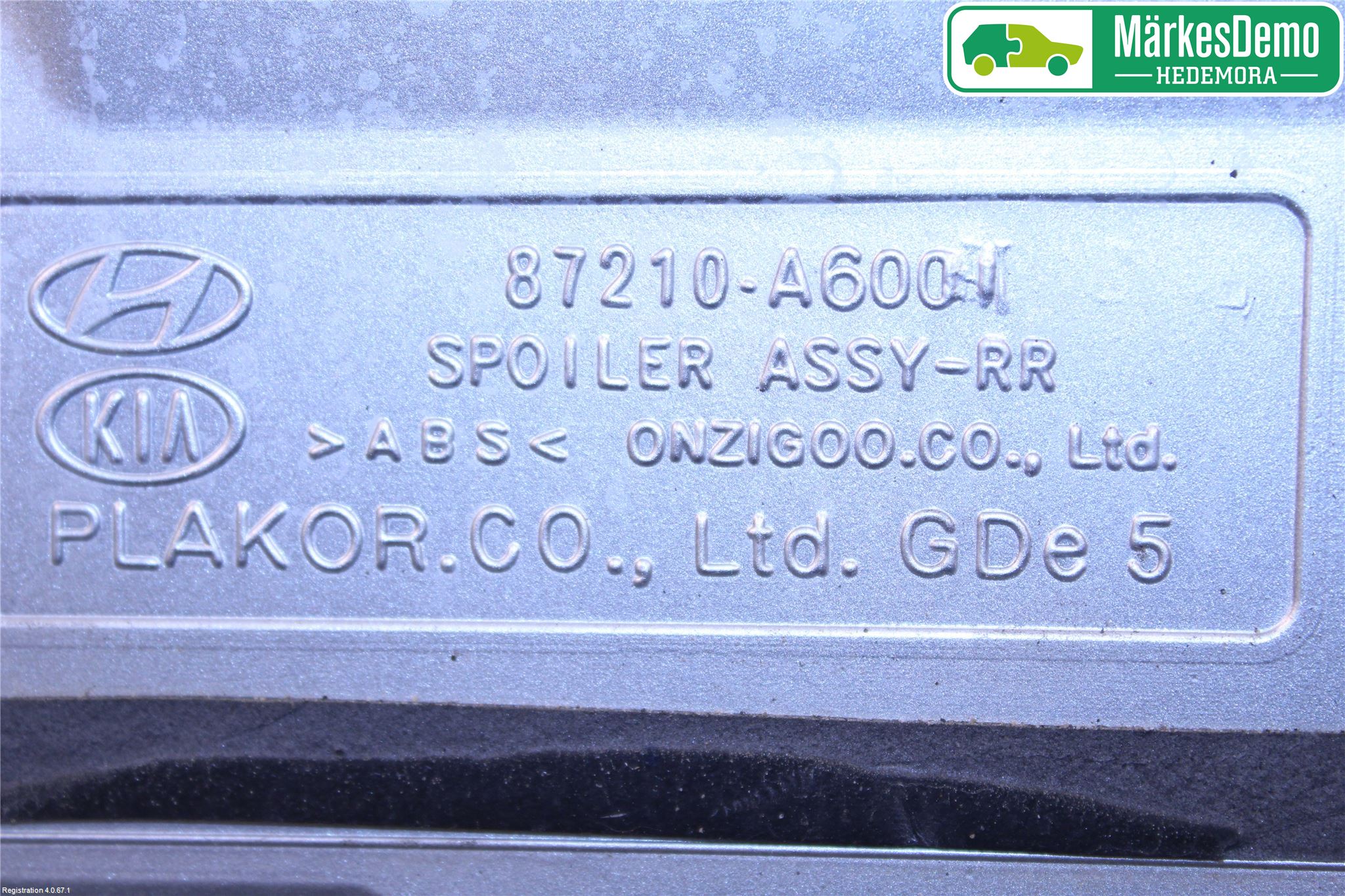 Hyundai i30 GD 13-17 Spoiler Bakluke