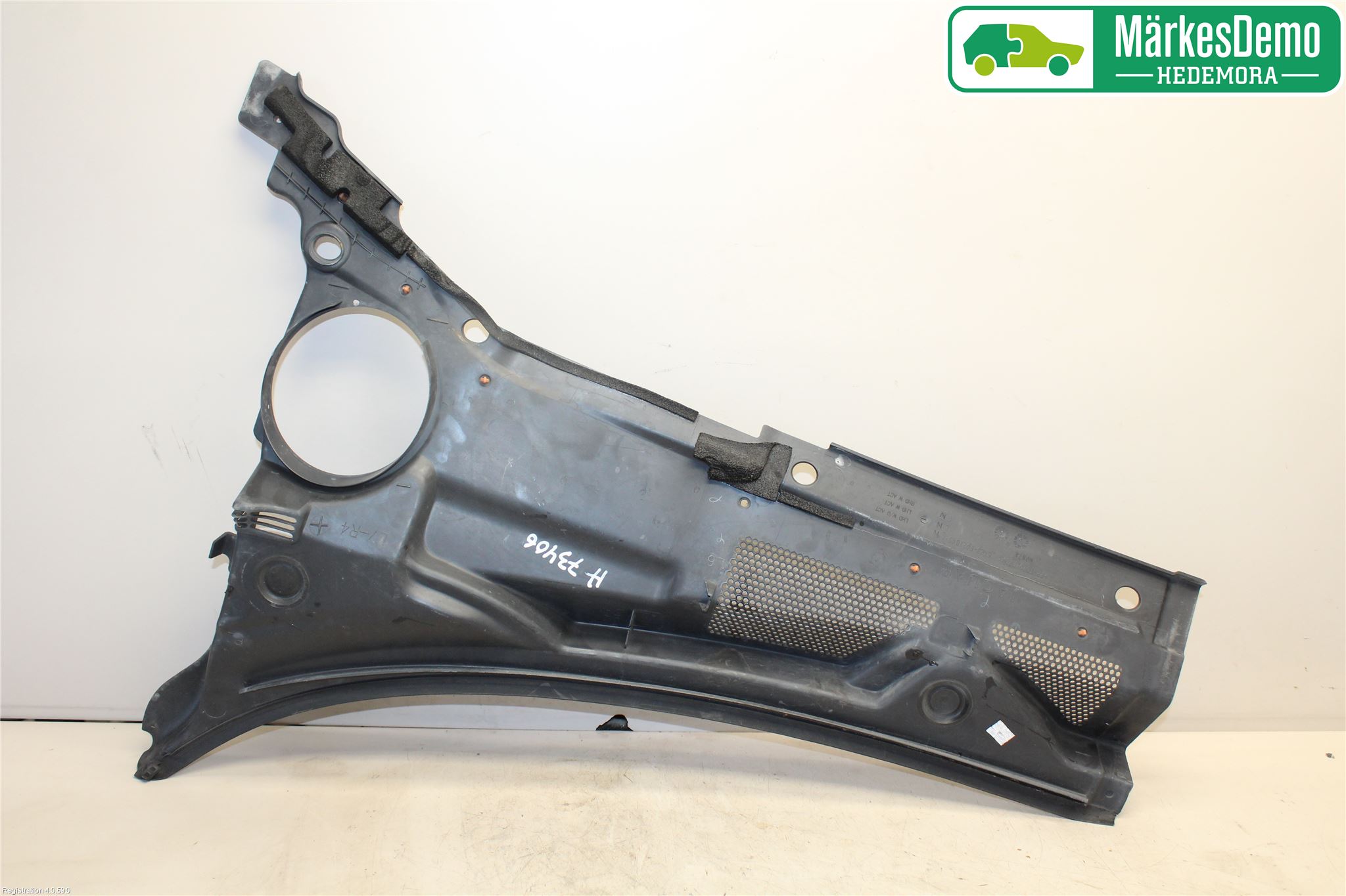 Jaguar XF 08-15 Visker Deksel-Grill-Under Frr