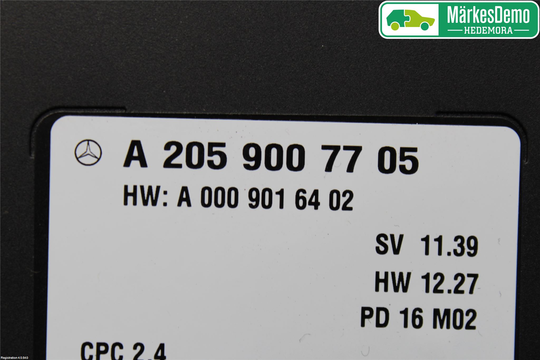 Mercedes-Benz MB C-KLASS (W205) 14-21 Styreenhet Gearkasse