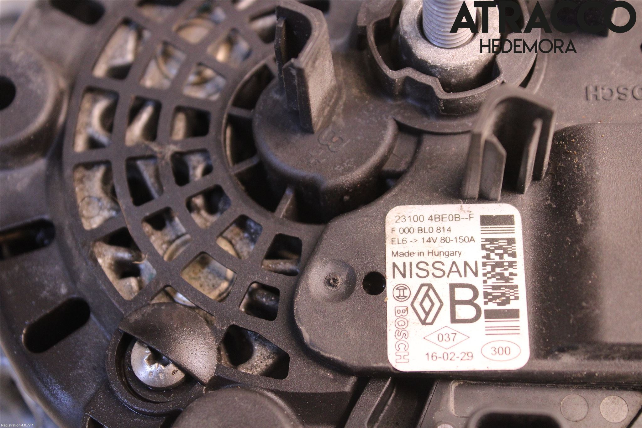 Nissan QASHQAI 14-17 Dynamo