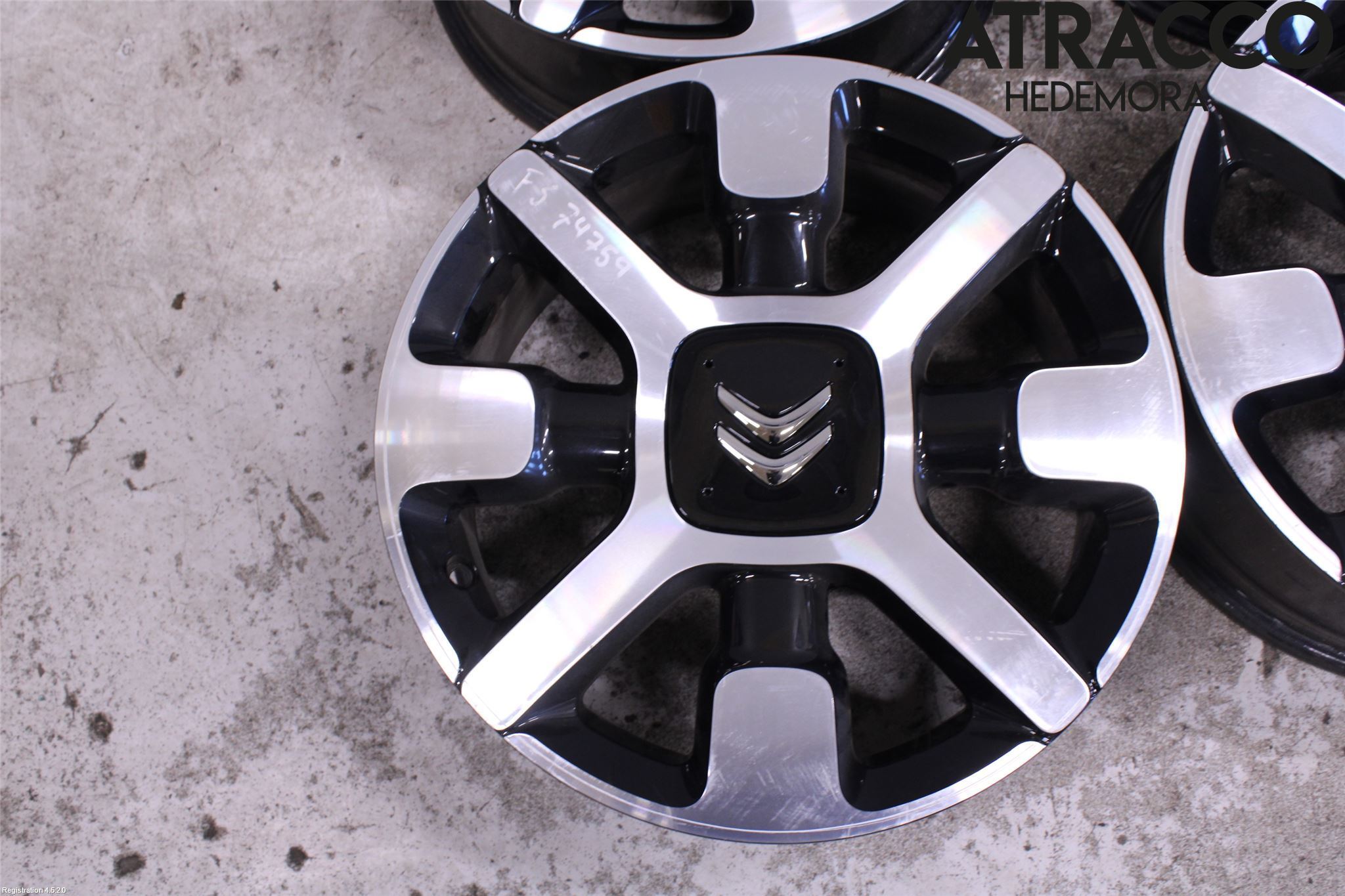 Citroen C4 CACTUS 14-20 Felg Aluminium Sett 4Stk
