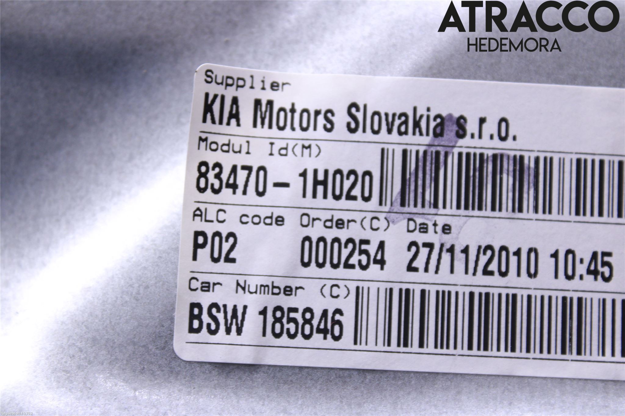 Kia CEED 06-12 Vindusheis El Komp