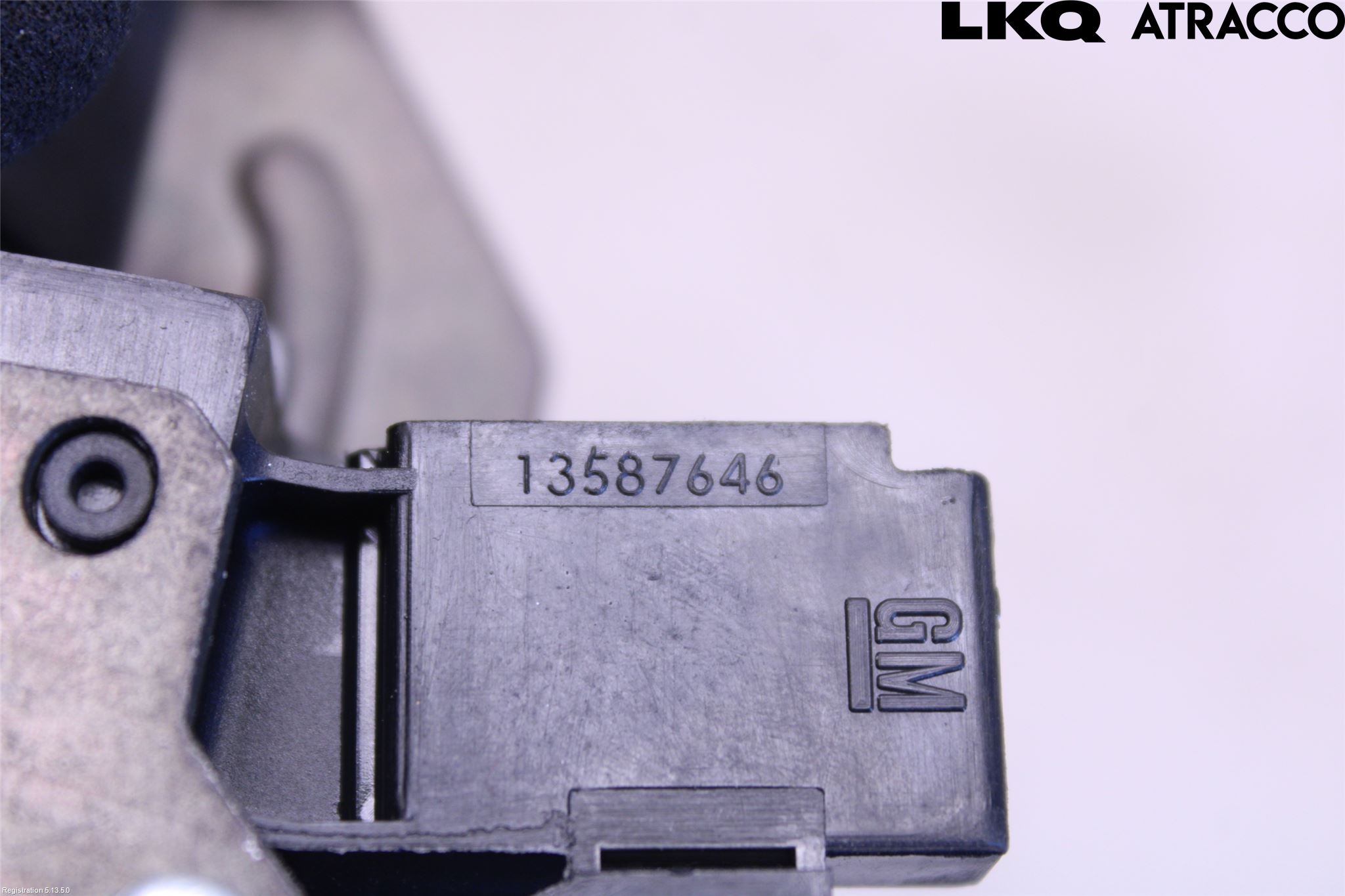Opel ZAFIRA C 12-19 Bakluke-Lokk Låsekasse