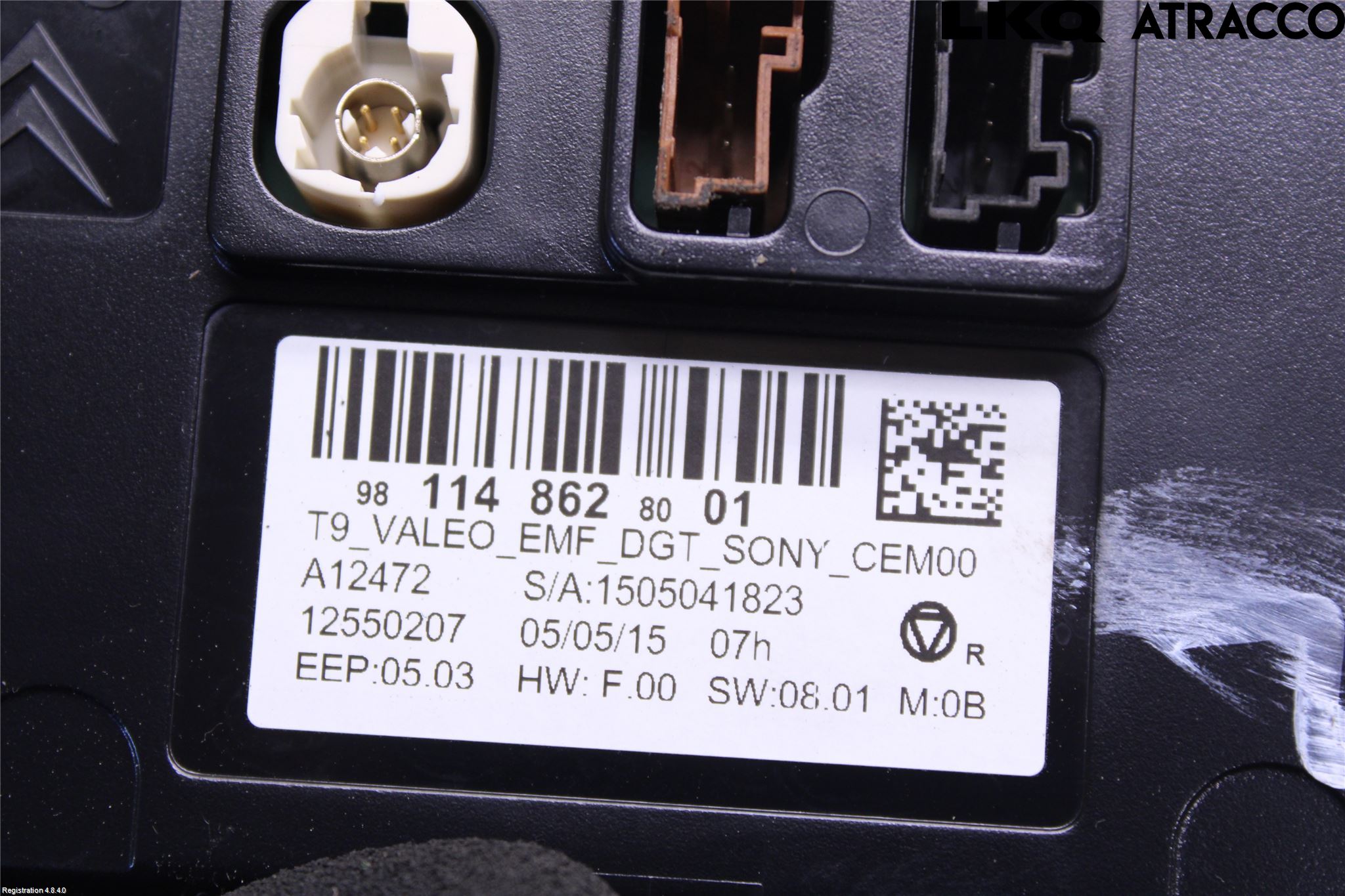 Peugeot 308 14-21 Stereo Radio Med Cd