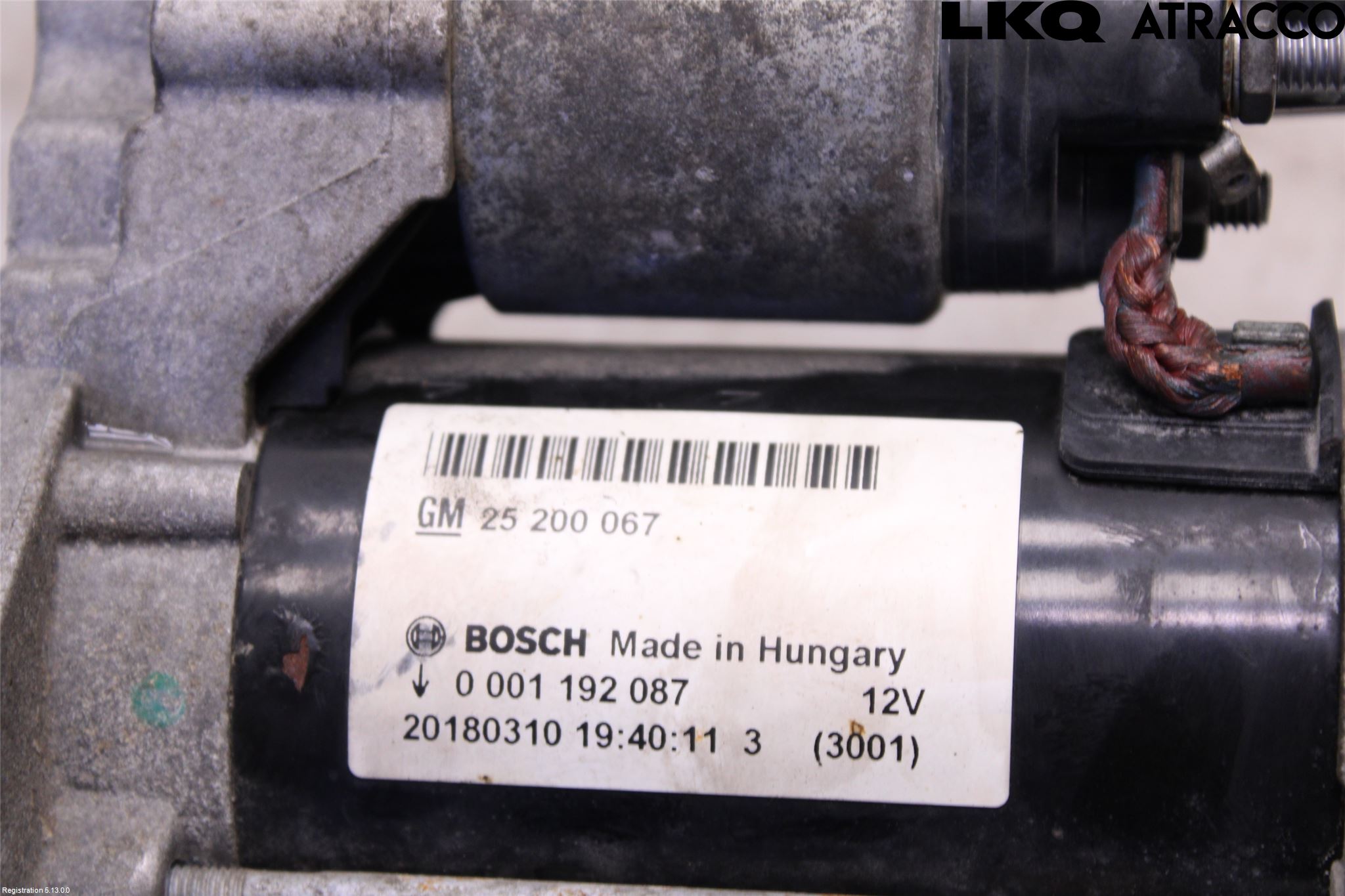 Opel CORSA E 15-19 Startmotor