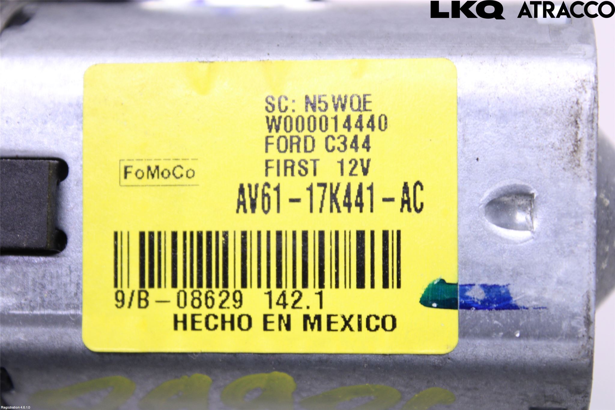 Ford C-MAX II  11-14 Viskermotor Bakluke