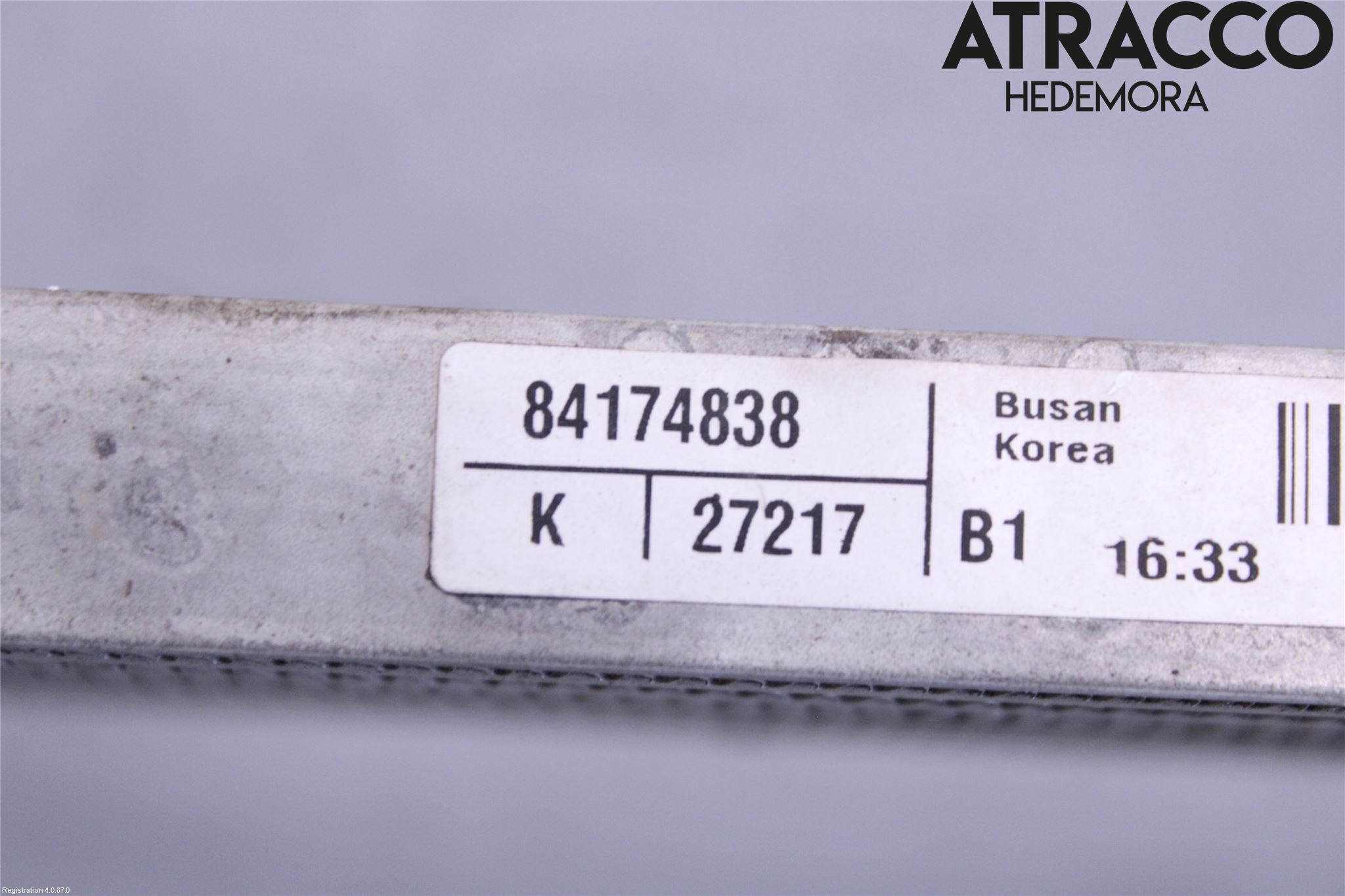 Opel INSIGNIA 17- Radiator Oljekjøler Automatgea