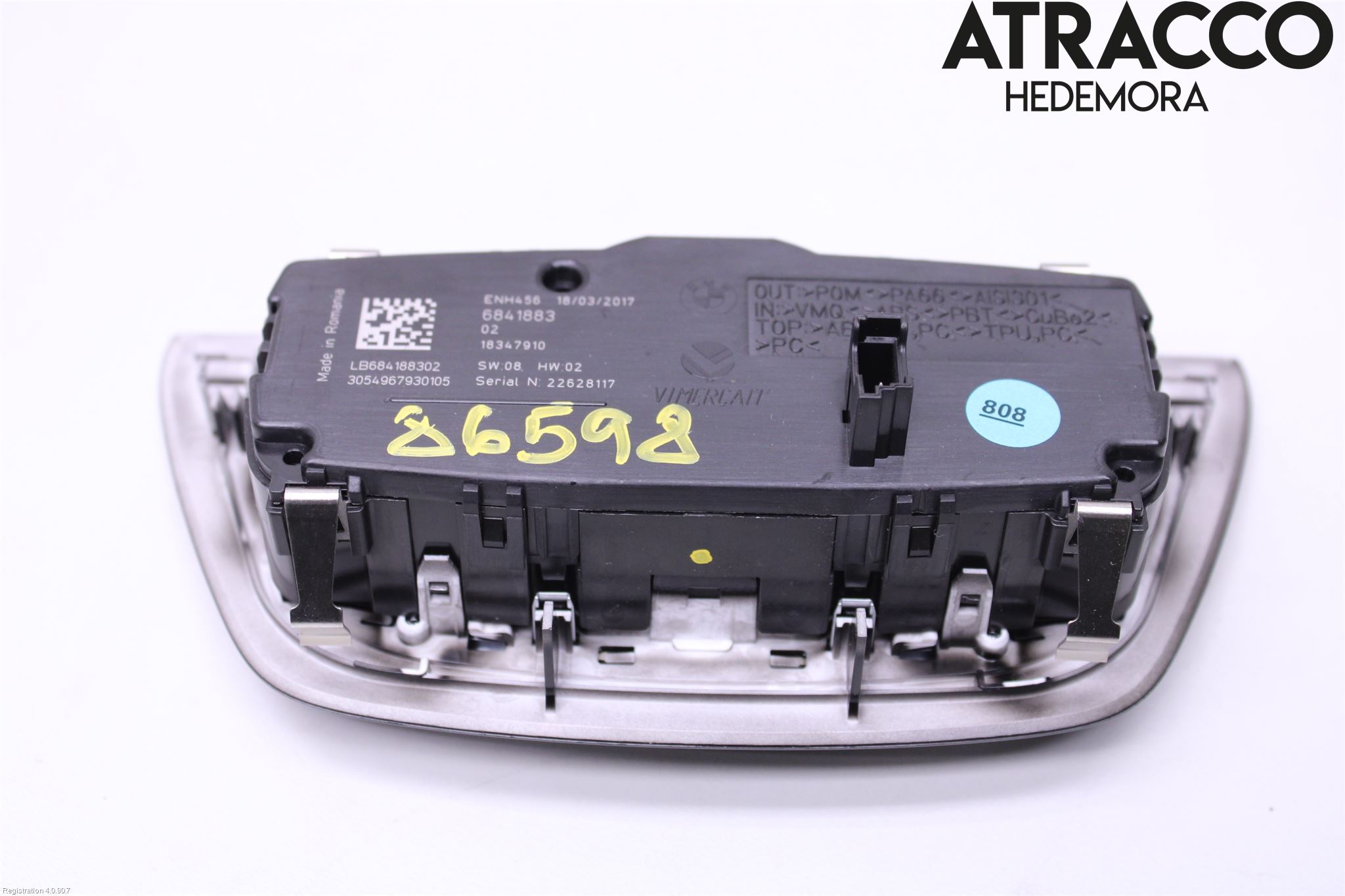 BMW 5 G30/G31/F90 17-23 Bryter Hovedlys