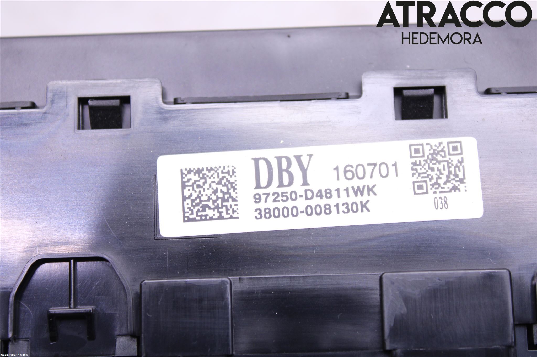 Kia OPTIMA 16-20 Varme Ac Betjening-Display