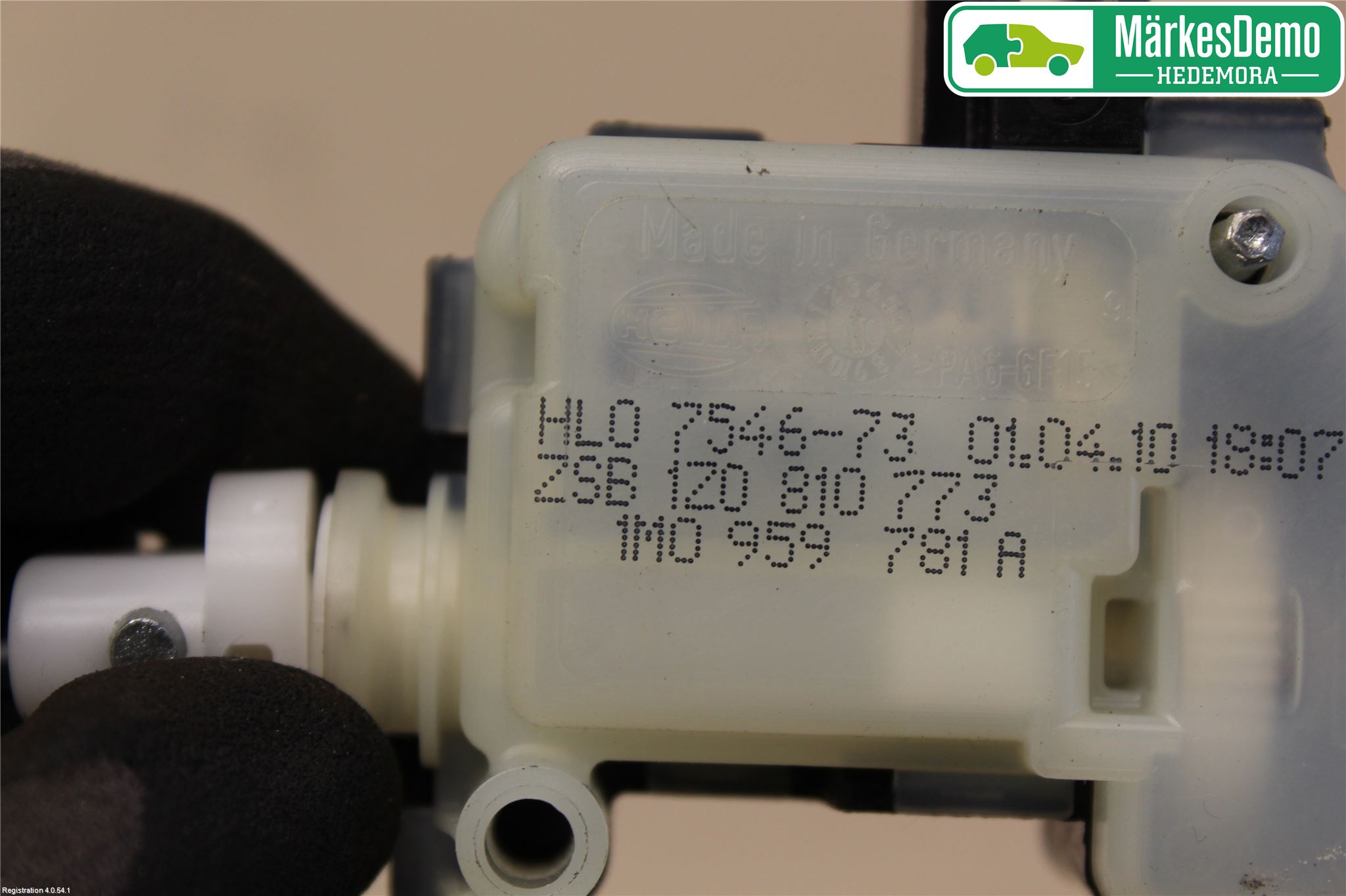 Skoda OCTAVIA (1Z) 05-13 Sentrallåsmotor Tankluke