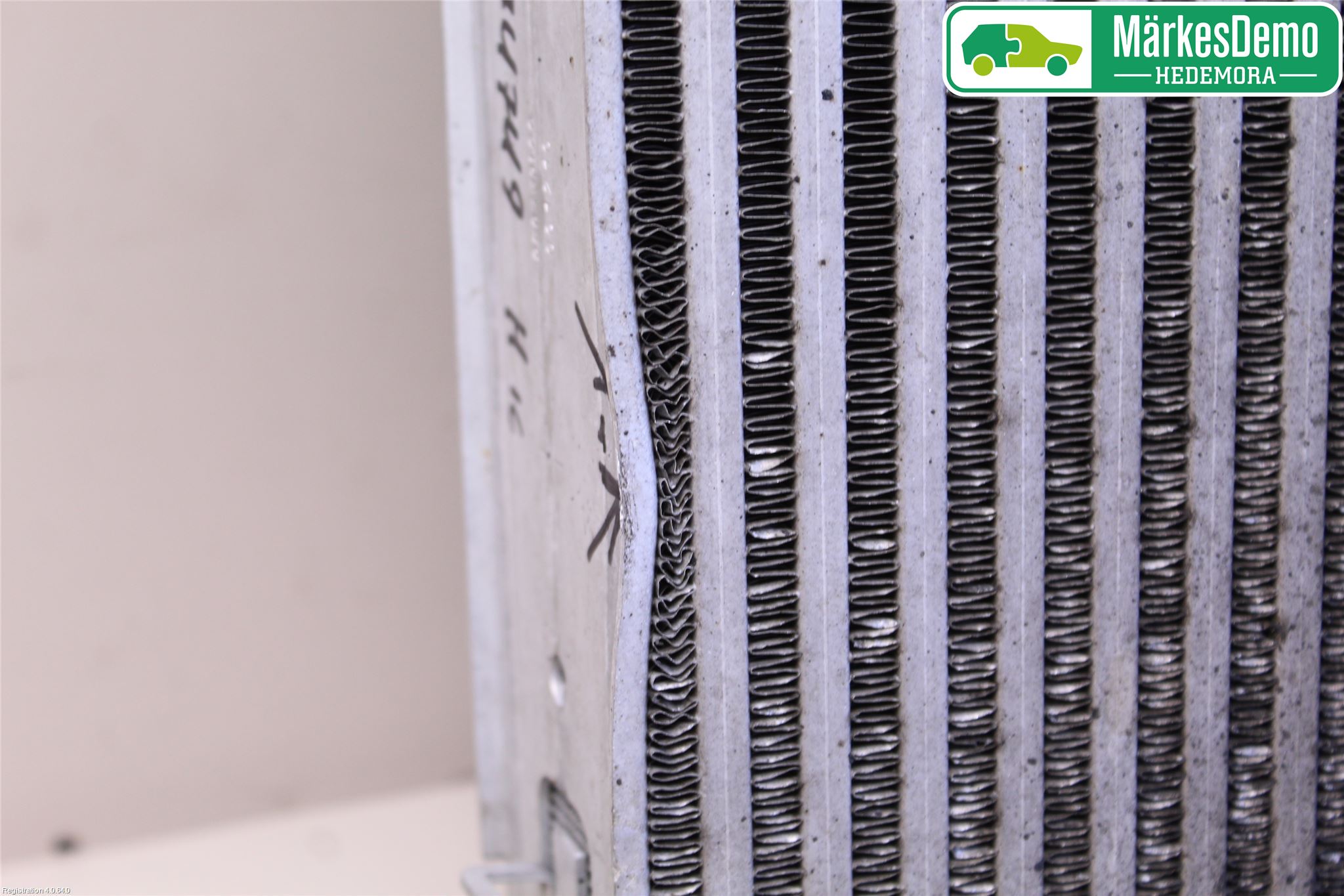 Porsche PANAMERA 09- Intercooler Radiator