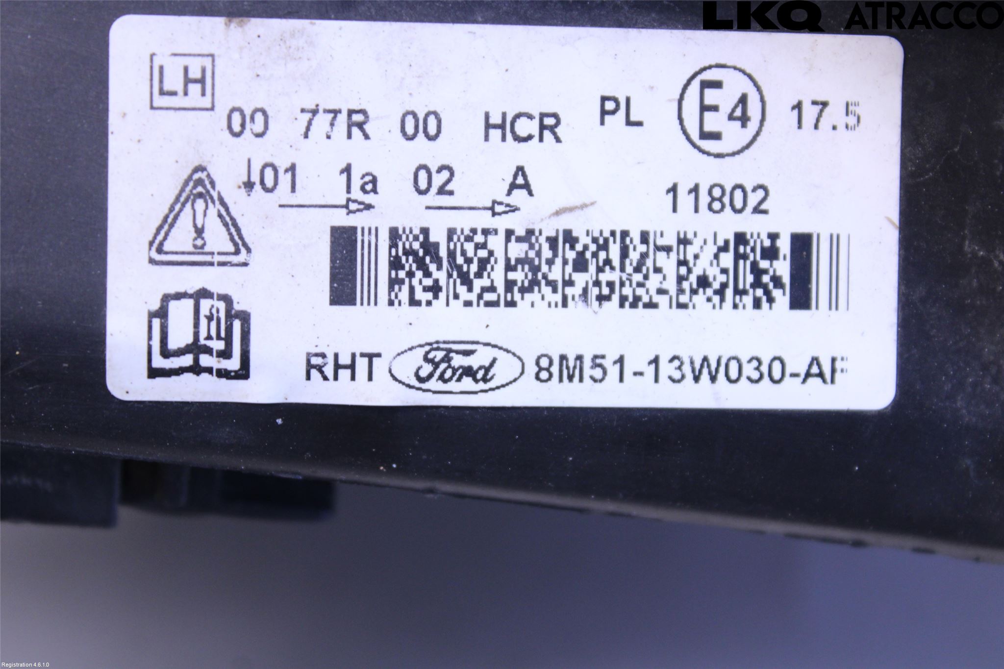 Ford FOCUS 08-11 Frontlykt Venstre