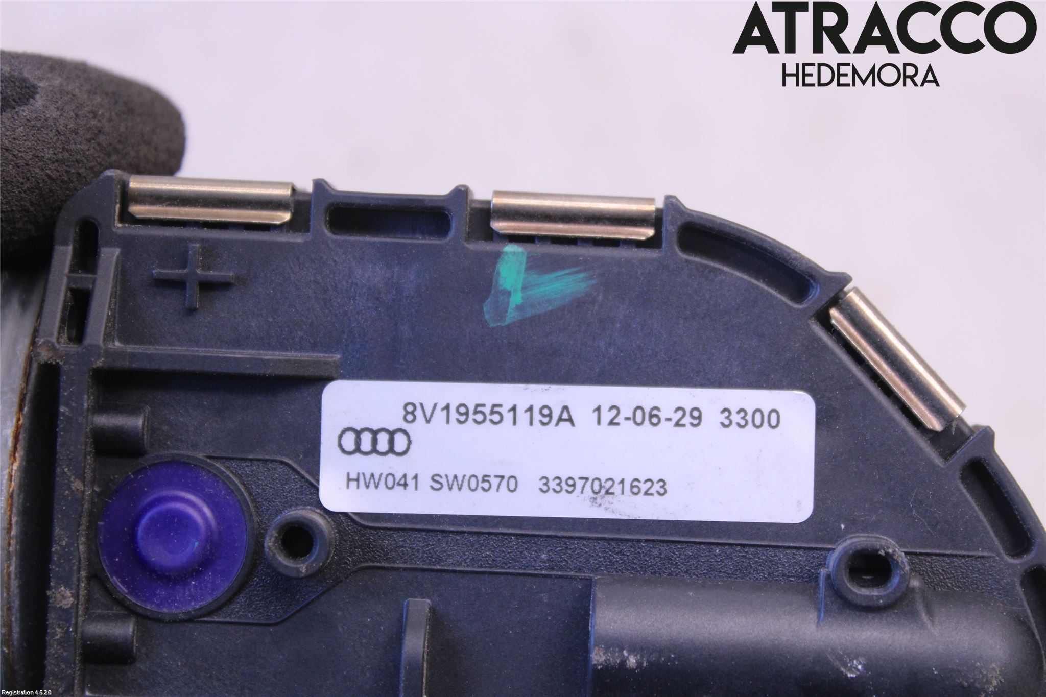 Audi A3/S3 8V 13-20 Viskermotor Frontrute