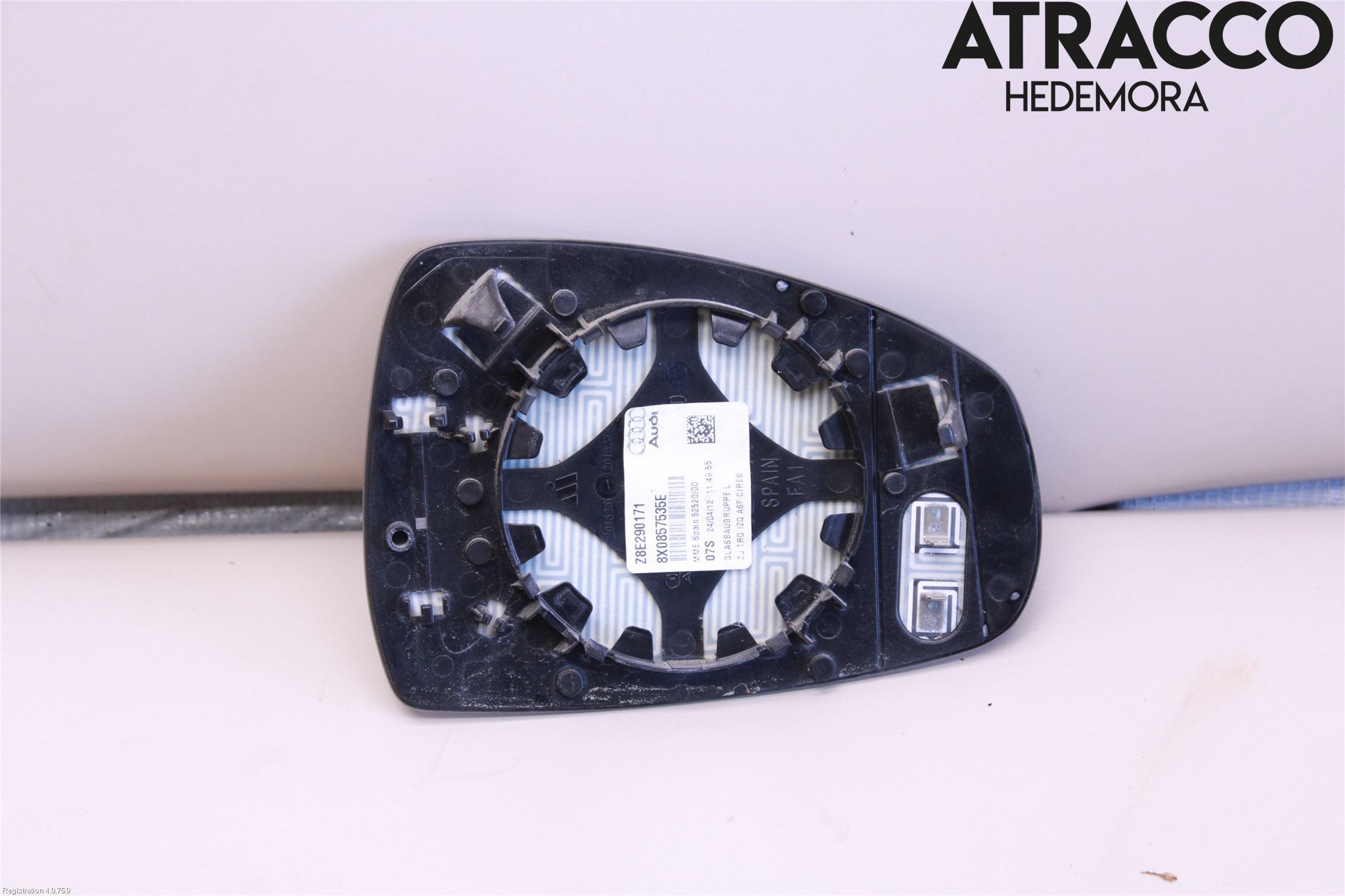 Audi A1/S1 11-18 Speil Glass V