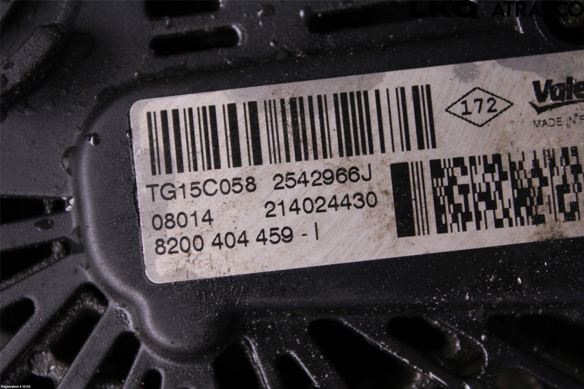 Renault TRAFIC   02-14 Dynamo
