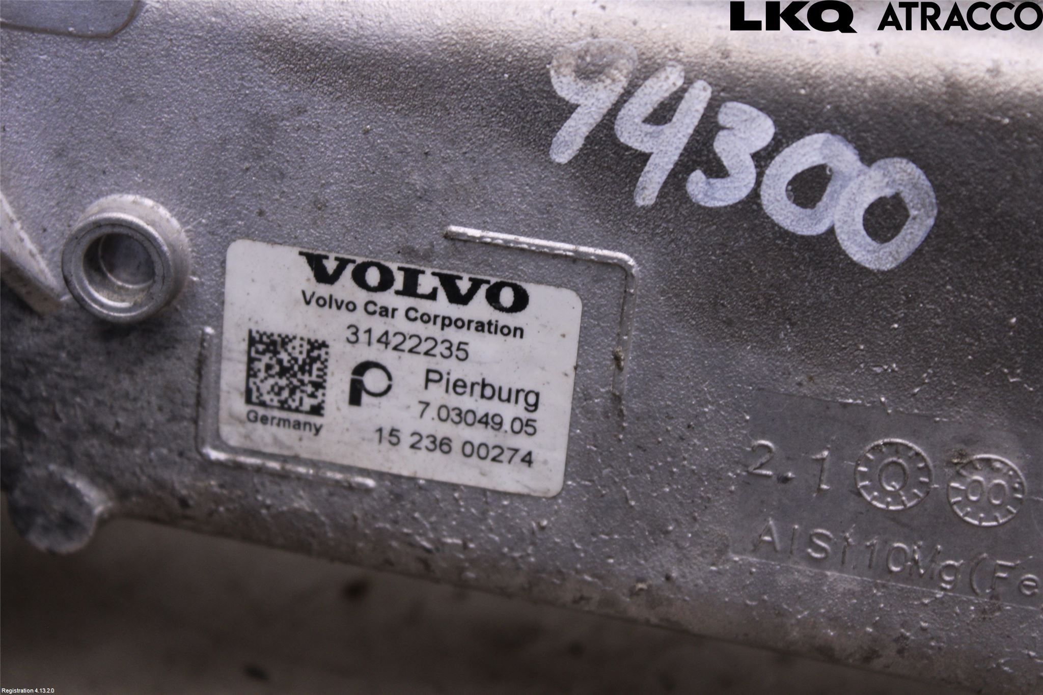 Volvo V60 CROSS COUNTRY 16-18 Egr Ventil