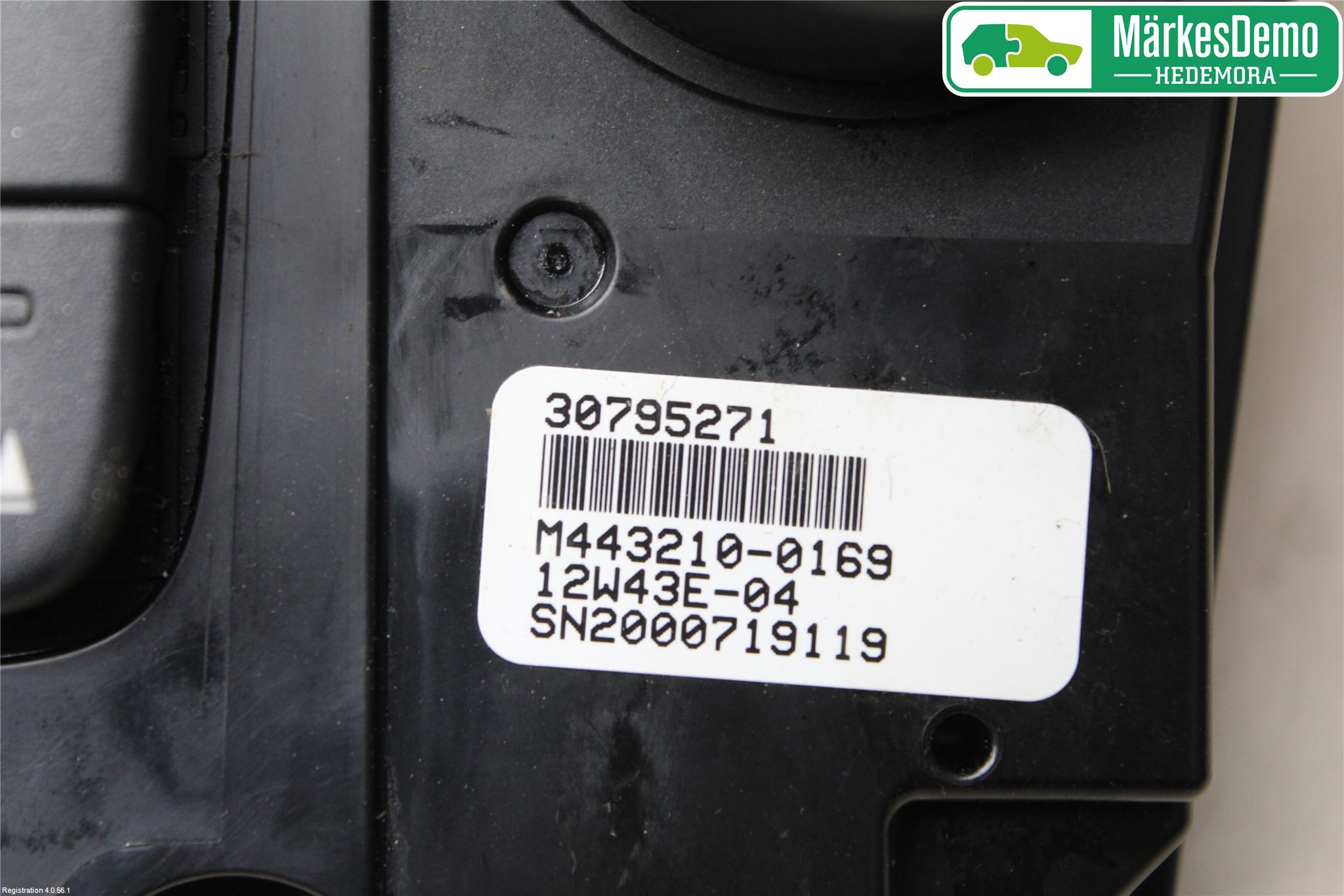 Volvo V60 11-13 Varme Ac Betjening-Display