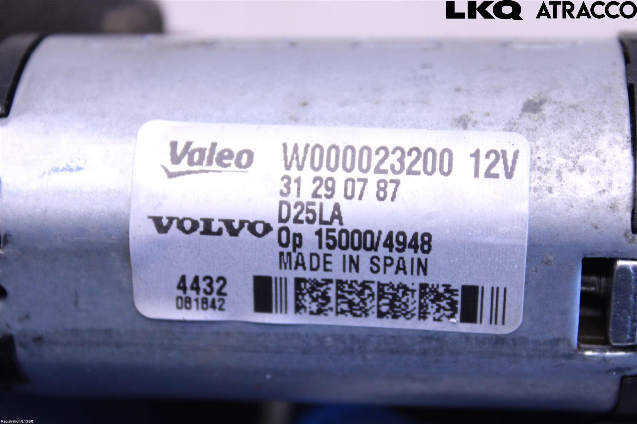 Volvo XC60 09-13 Viskermotor Bakluke