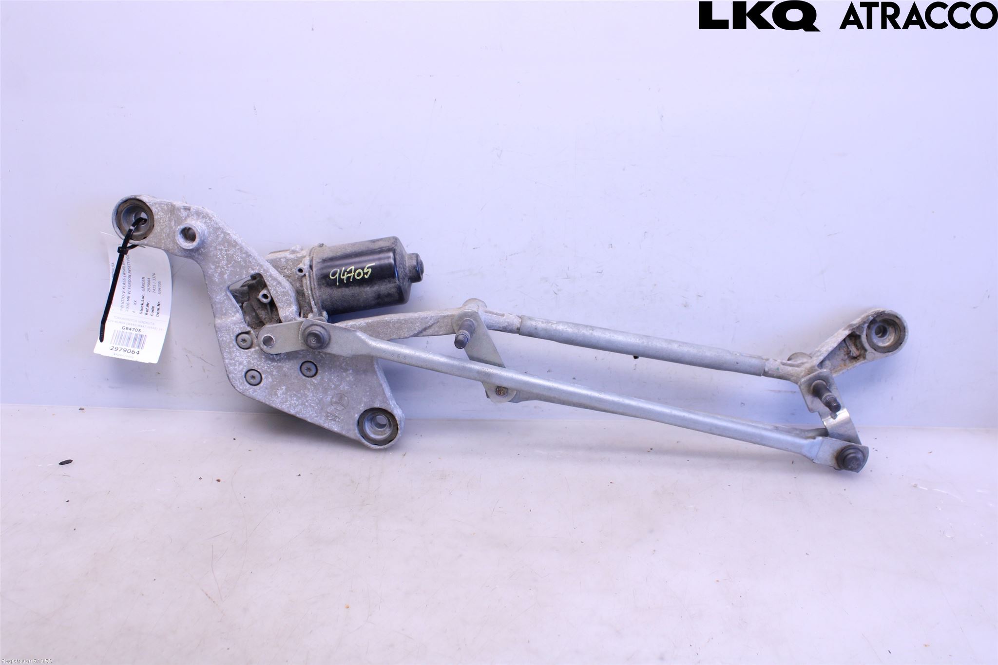 Mercedes-Benz MB VITO/V-KLASS (W640,W447,W448) 14- Viskermotor Frontrute