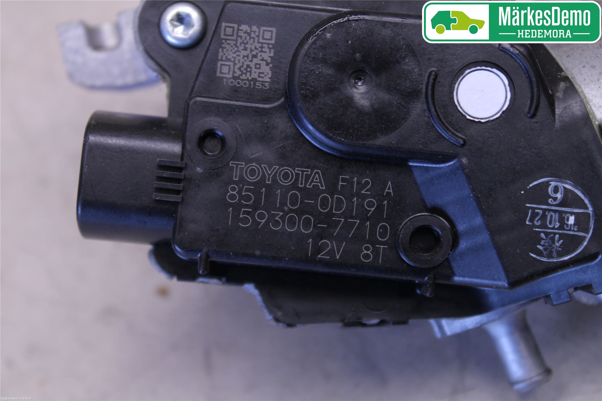 Toyota YARIS XP130 15-20 Viskermotor Frontrute