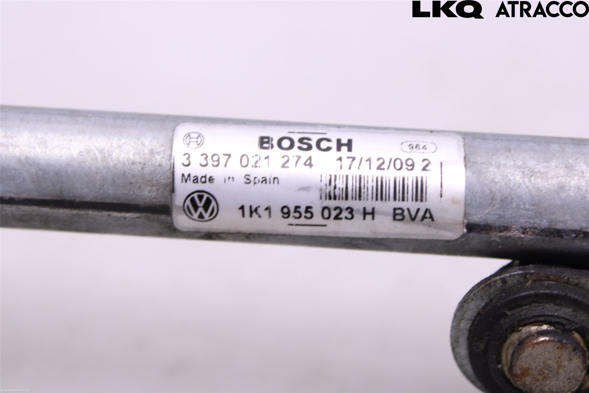 Volkswagen VW GOLF VI 09-13 Viskeroverføring Frontrute