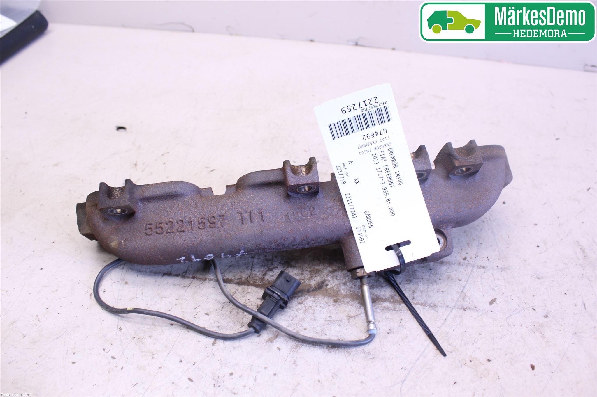 Fiat FREEMONT Innsugningsmanifold