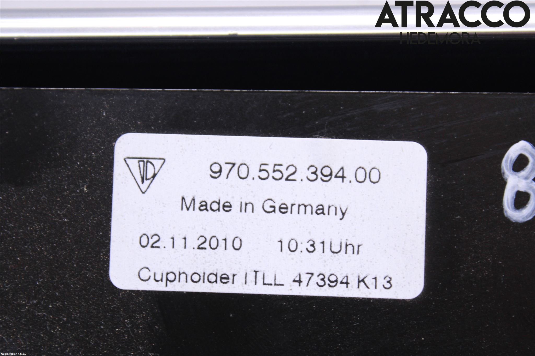 Porsche PANAMERA 09- Innr Koppholder