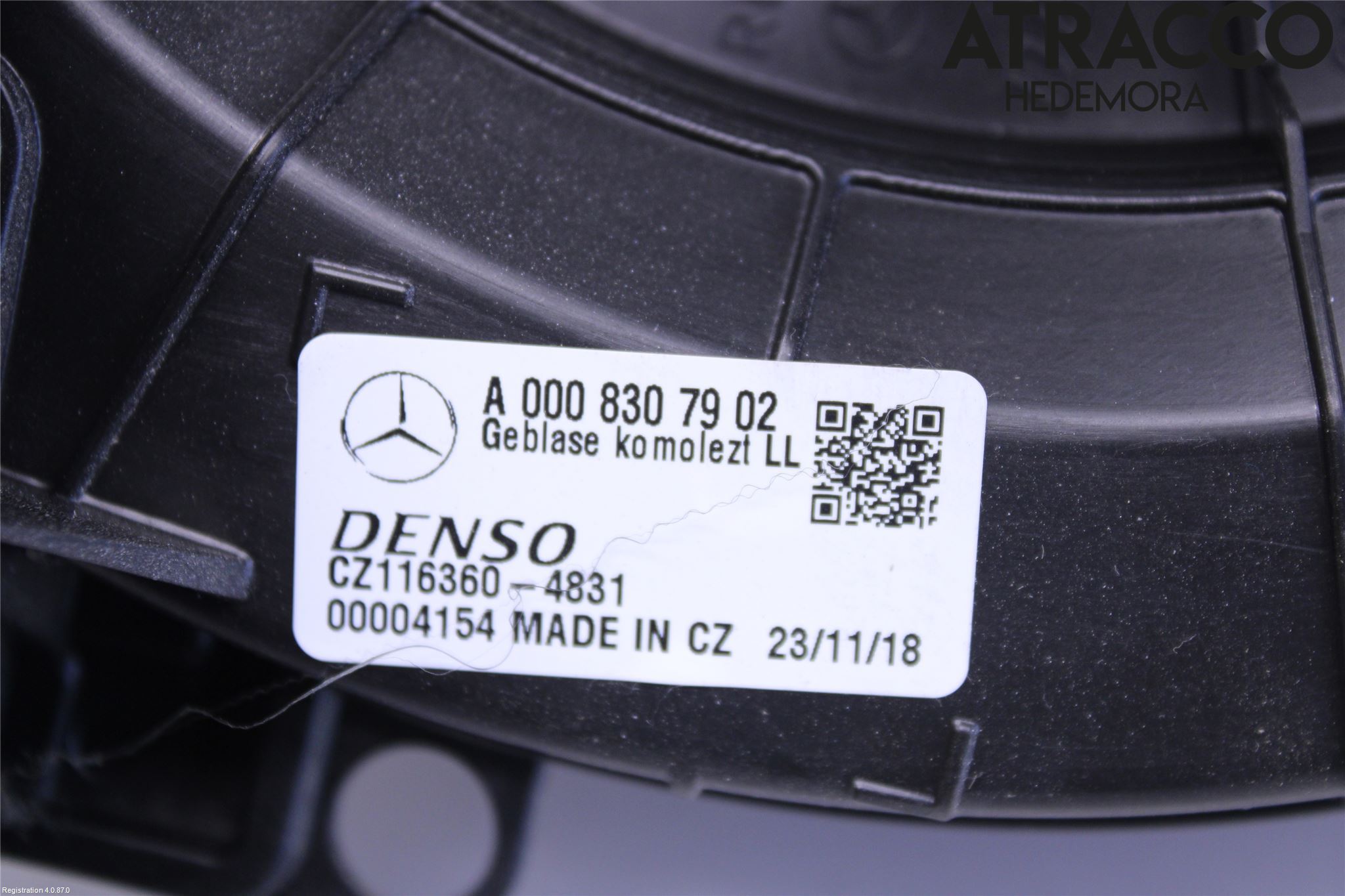 Mercedes-Benz MB SPRINTER (W907/W910) 19- Varme Ac Varmeapparatvifte
