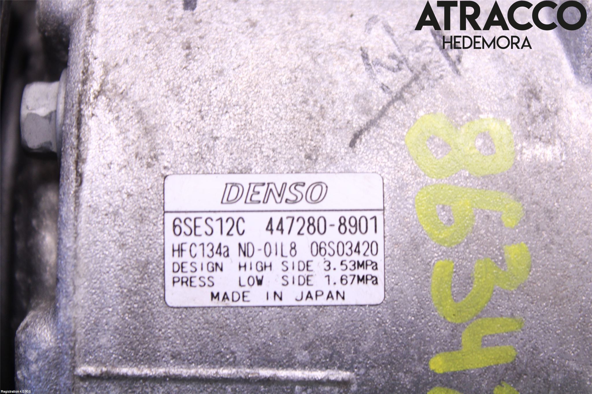 Toyota AURIS 13-19 Varme Ac Kompressor