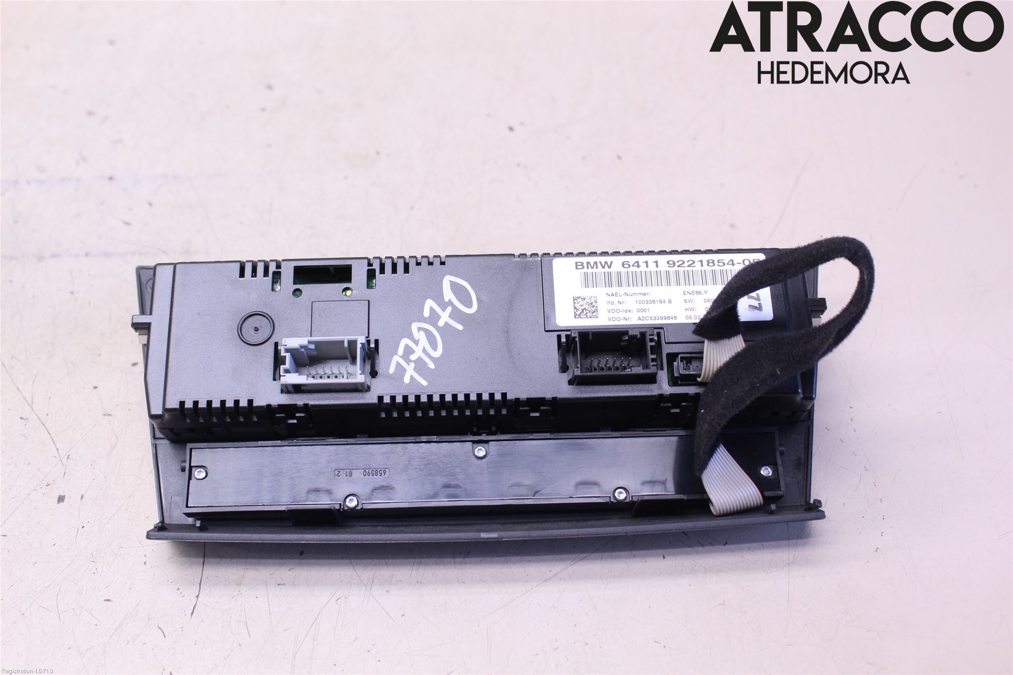 BMW 3 E92/93 Coupé/Cab 05-14 Varme Ac Betjening-Display