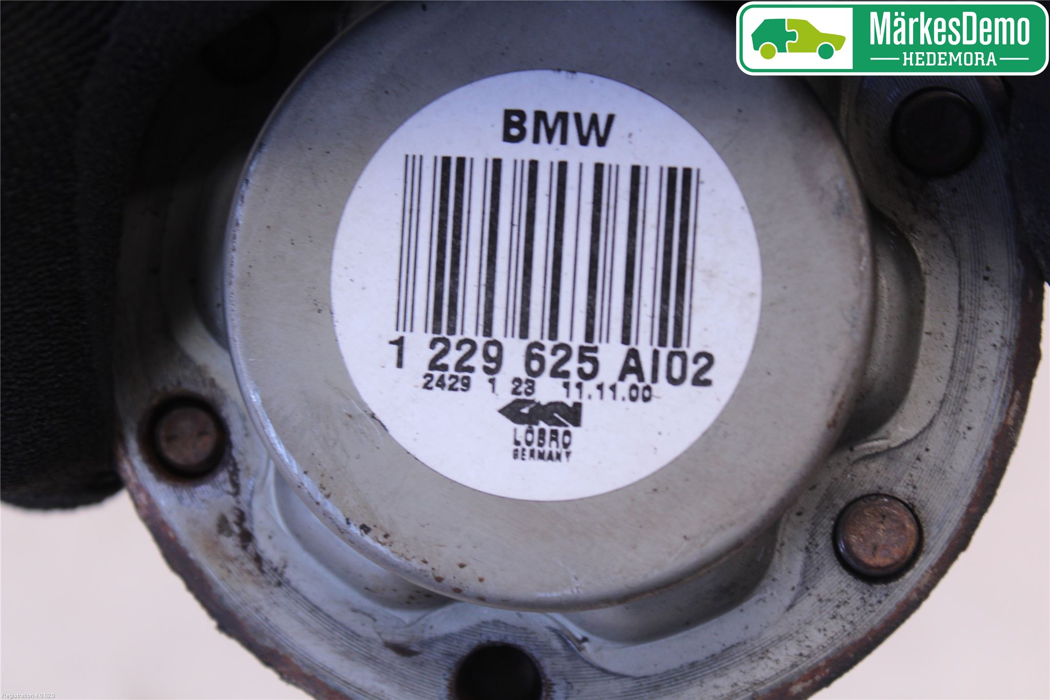 BMW Z3 E36/6    94-02 Drivaksel Bak Kompl Høyre
