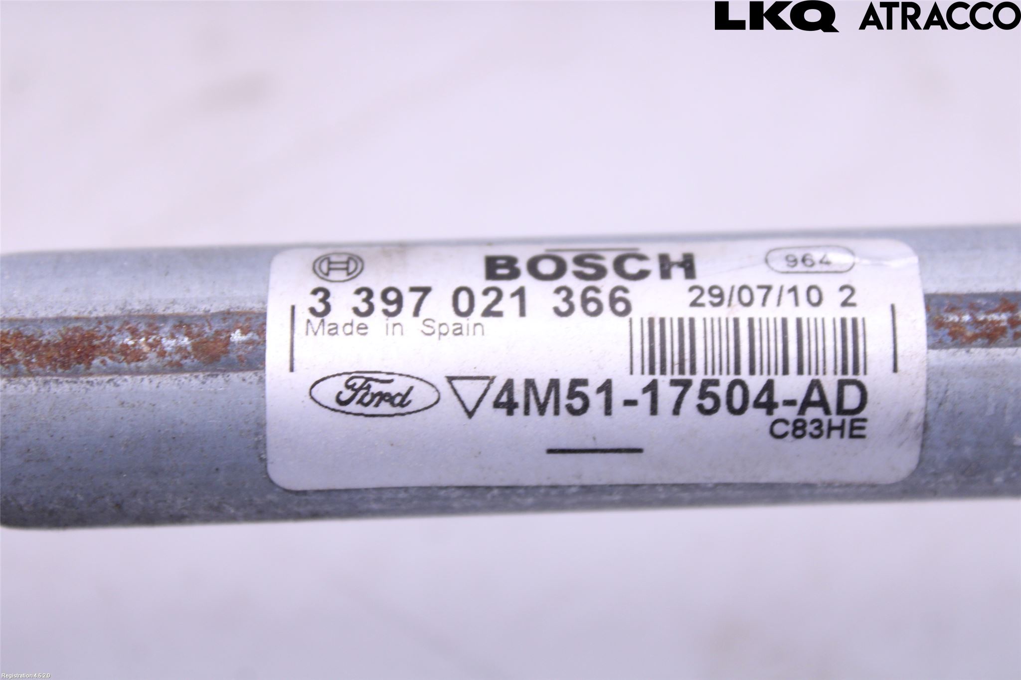 Ford FOCUS 08-11 Viskeroverføring Frontrute