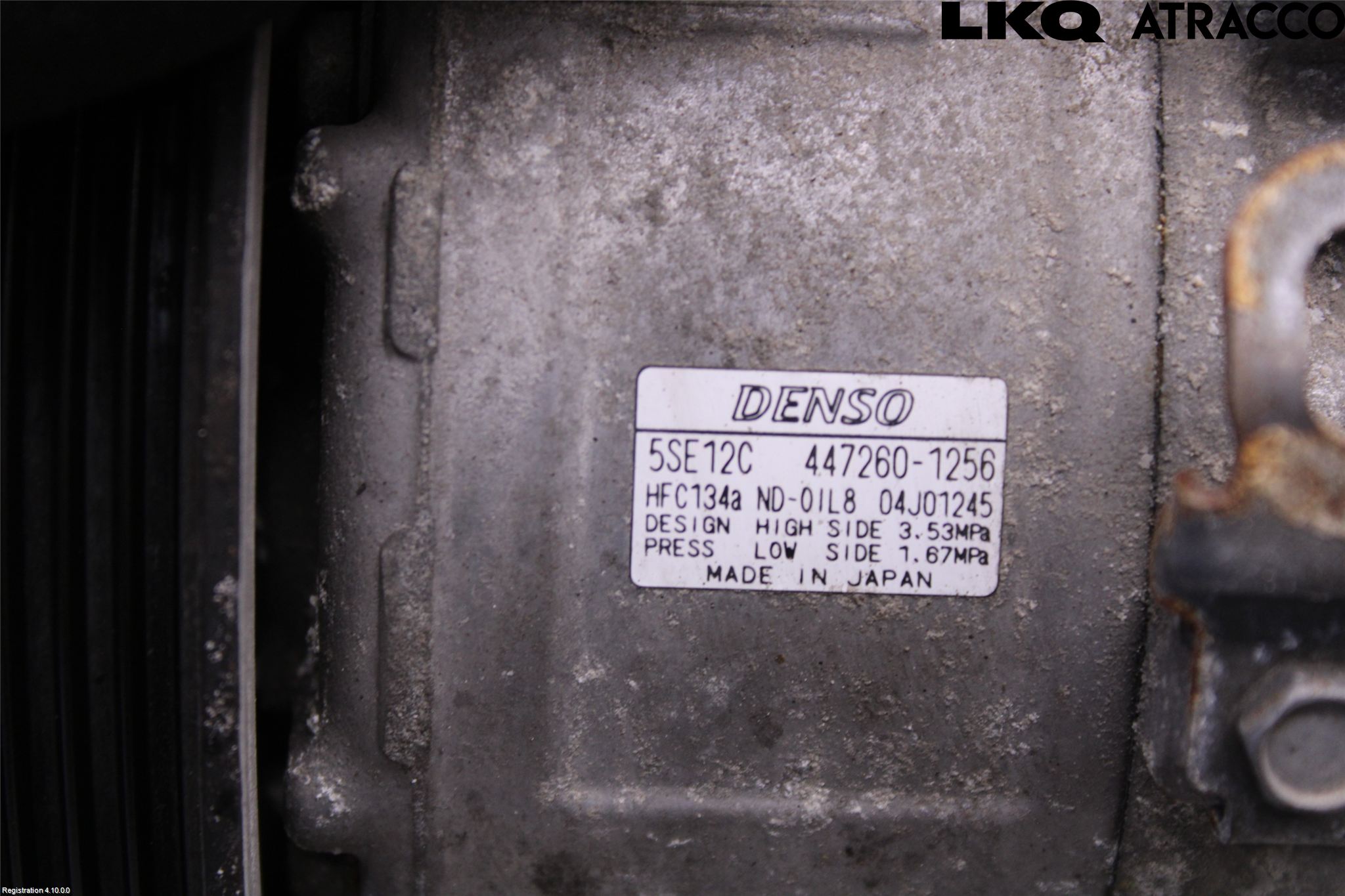Toyota RAV 4 06-12 Varme Ac Kompressor