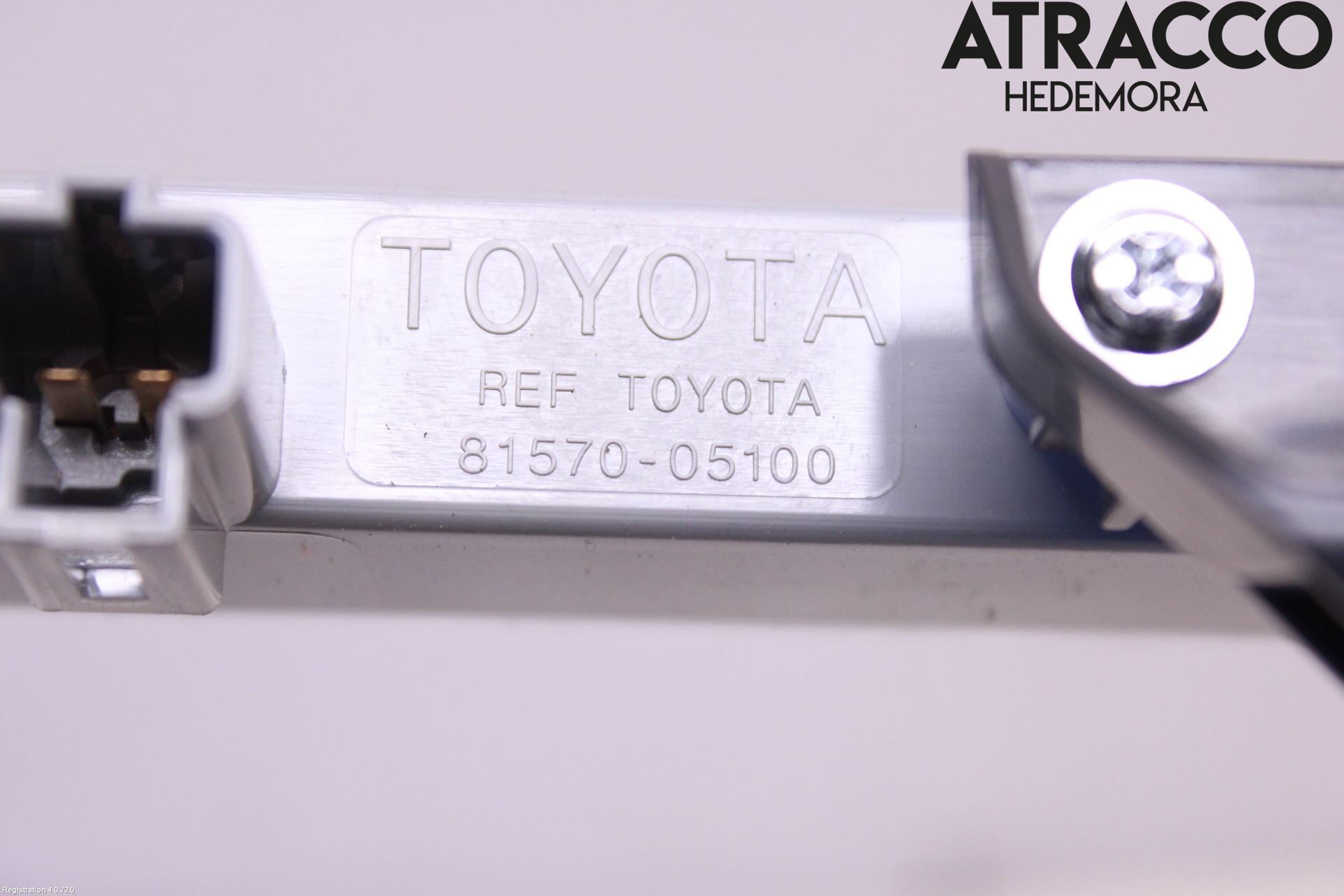 Toyota AURIS 13-19 Bremselys Bakrute