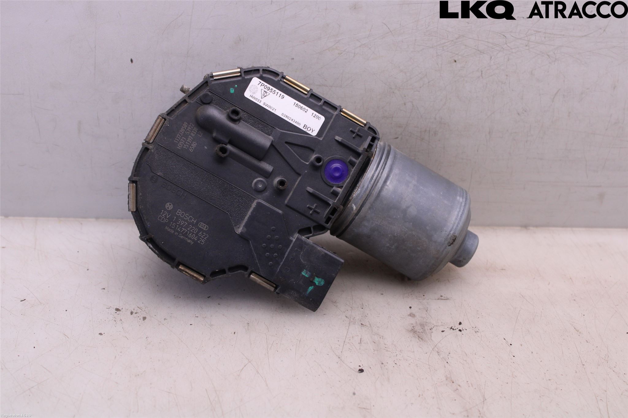 Volkswagen VW TOUAREG 7P 11-18 Viskermotor Frontrute