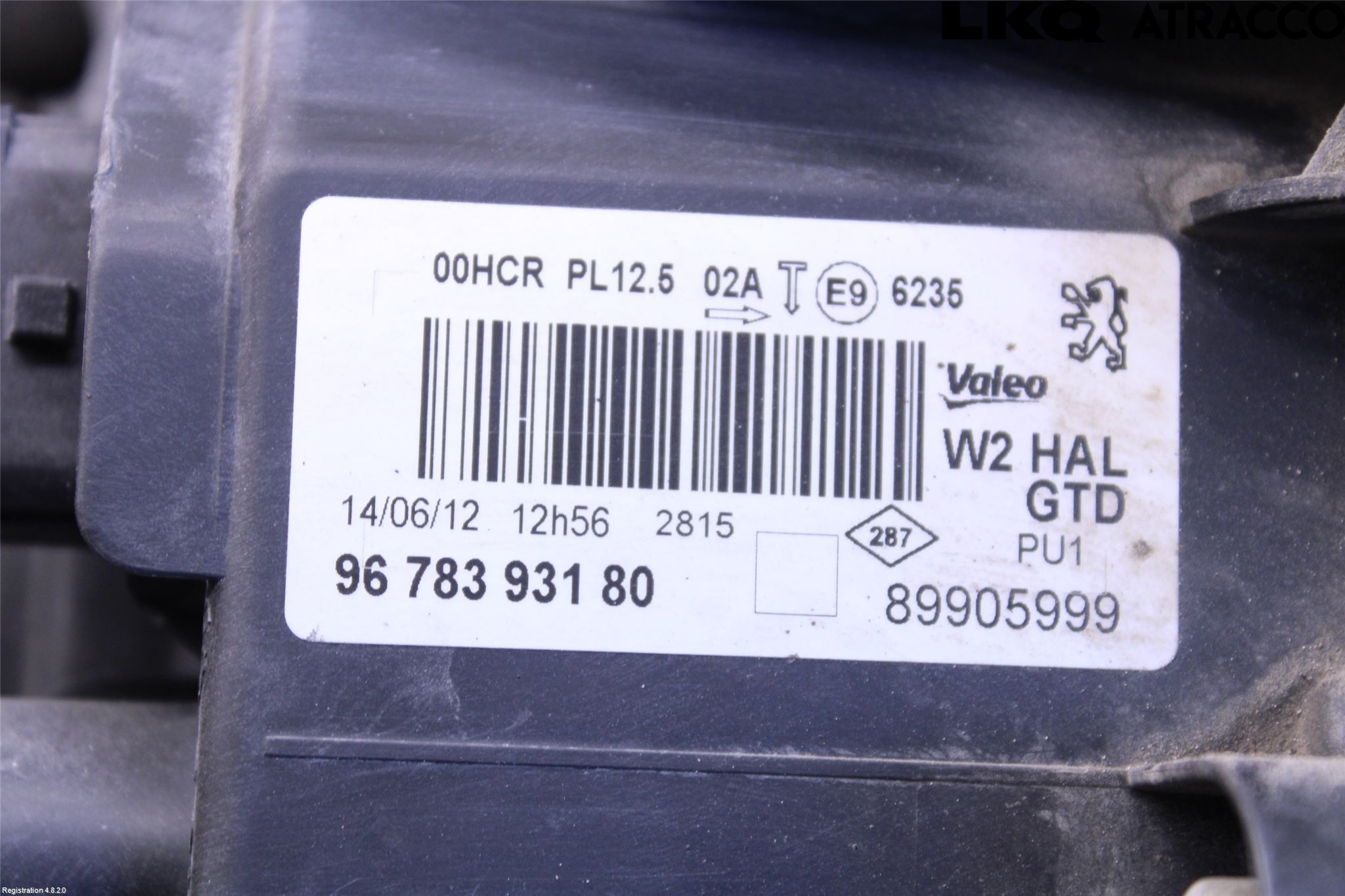 Peugeot 508 11-18 Frontlykt Venstre