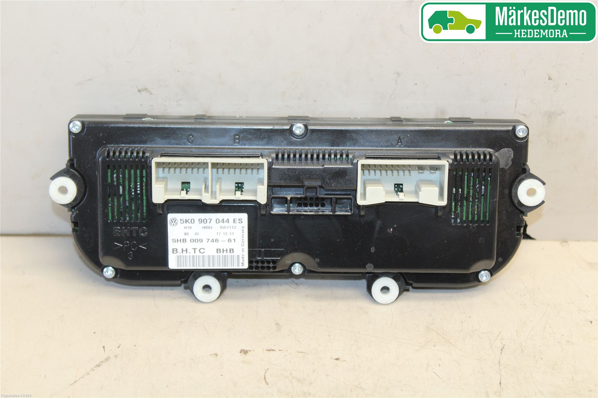 Volkswagen VW JETTA VI 11- Varme Ac Betjening-Display