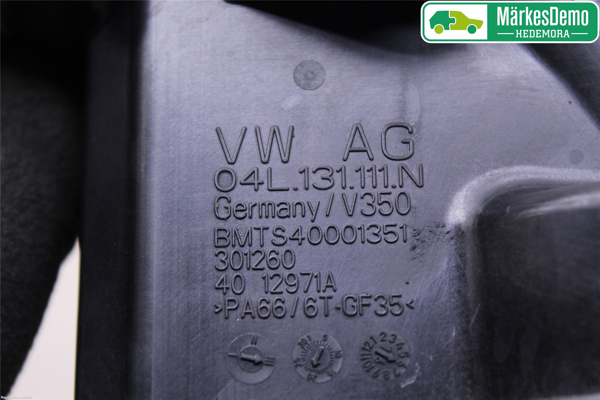 Audi A4/S4 B9 16-19 Intercooler Rør-Slange