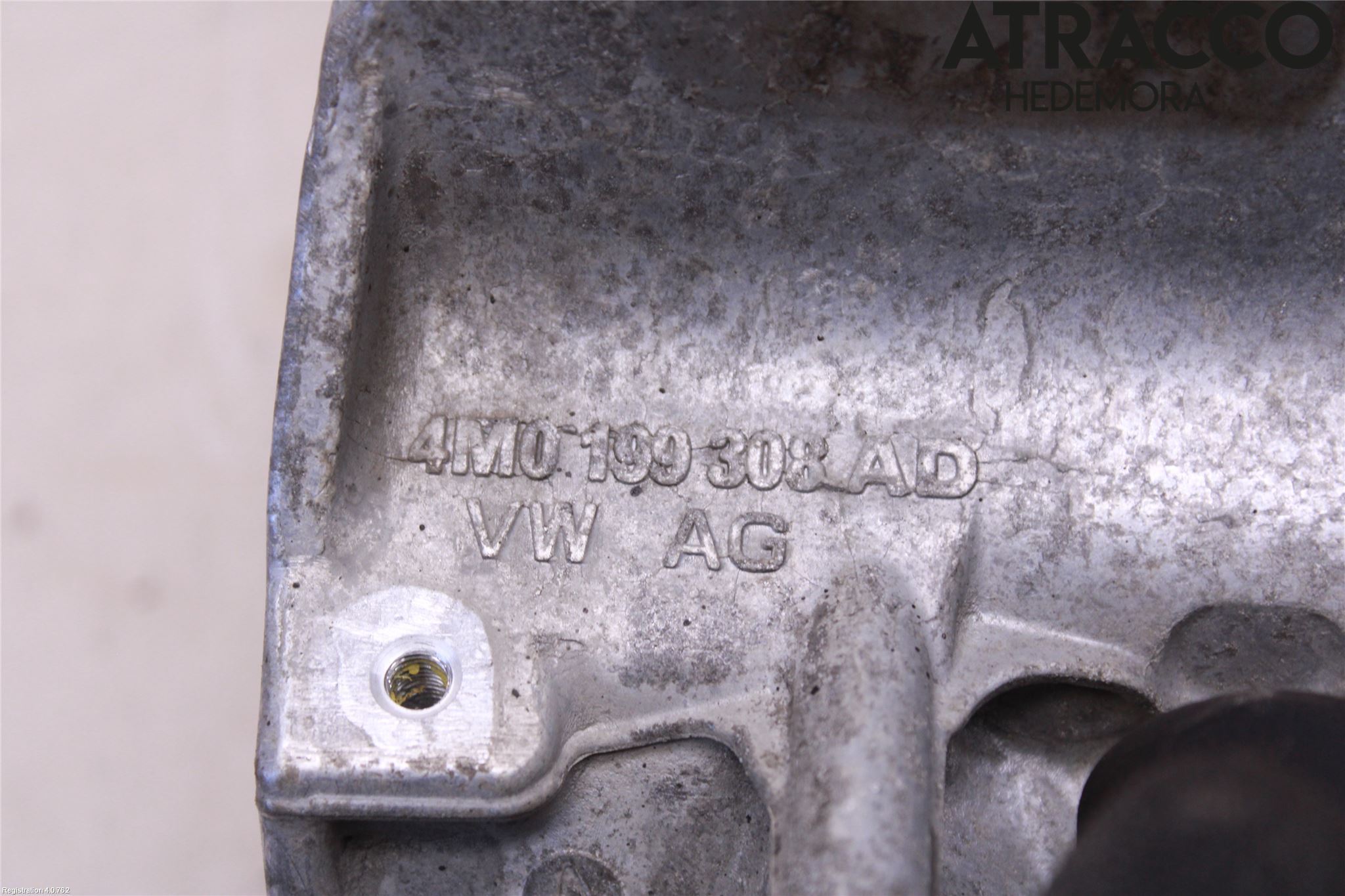 Audi A4/S4 B9 16-19 Motor Feste Stål-Alu